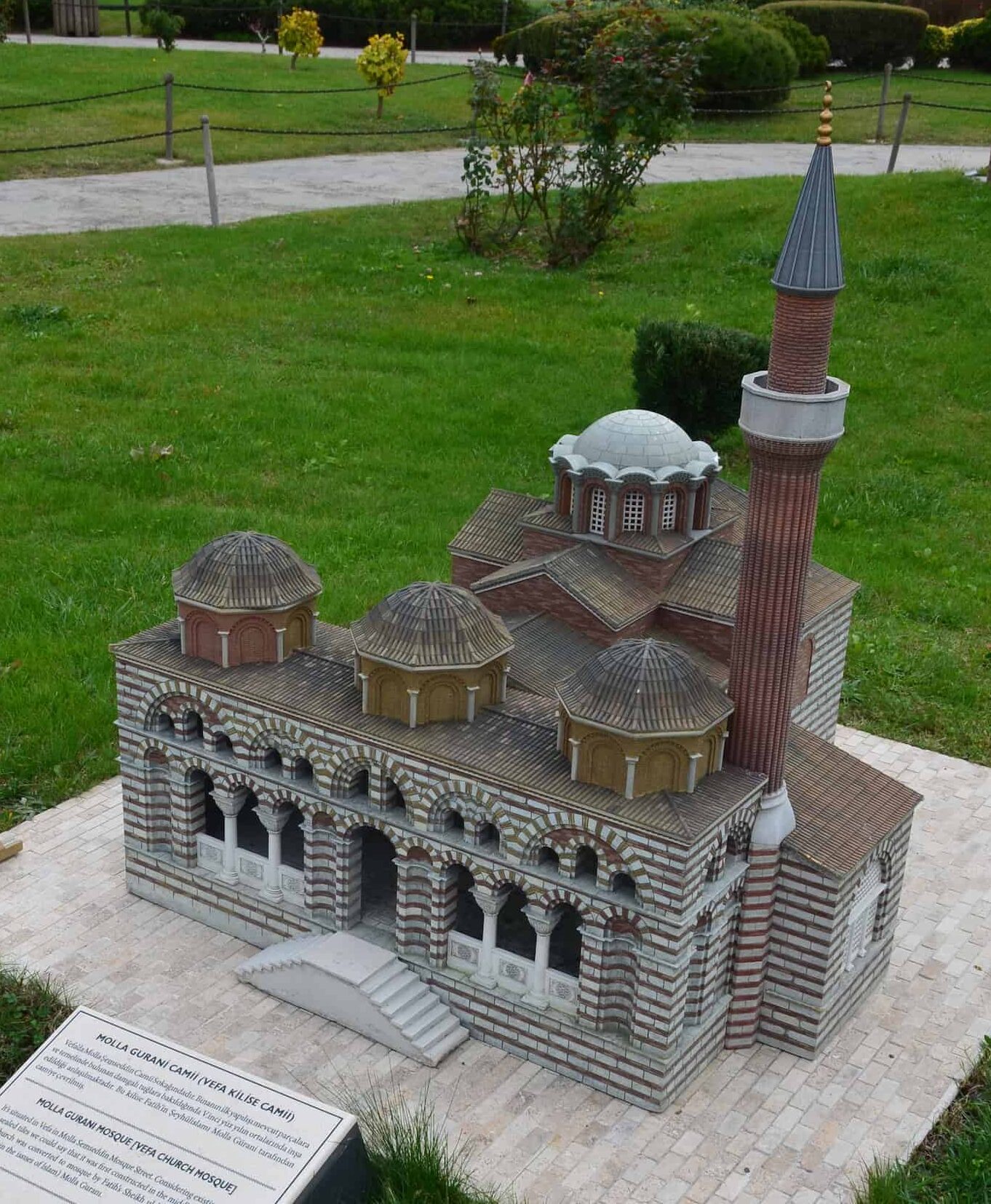 Model of the Molla Gürani Mosque, Vefa, 11th century