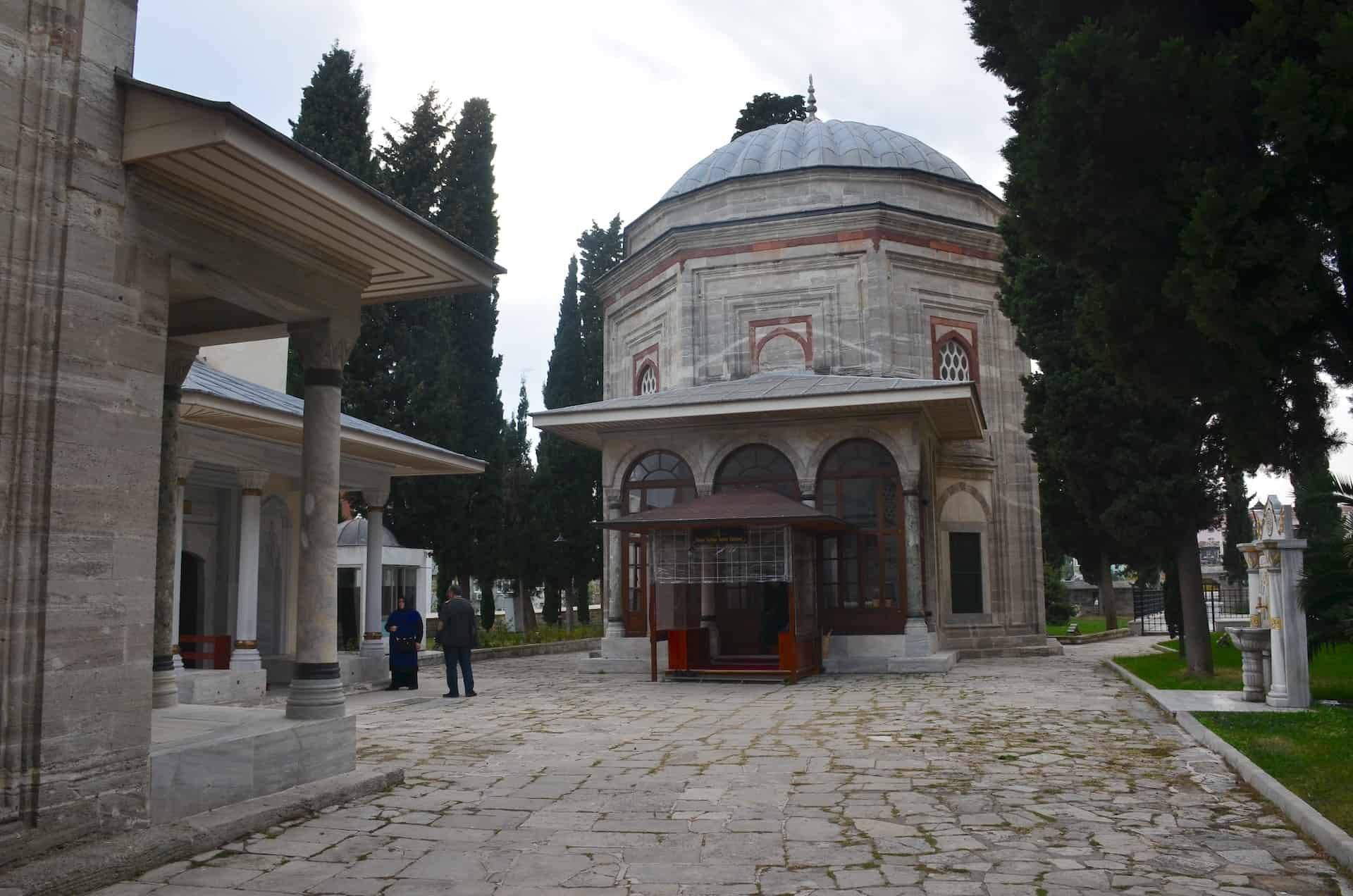 Tomb of Selim I at Yavuz Selim Mosque in Istanbul, Turkey