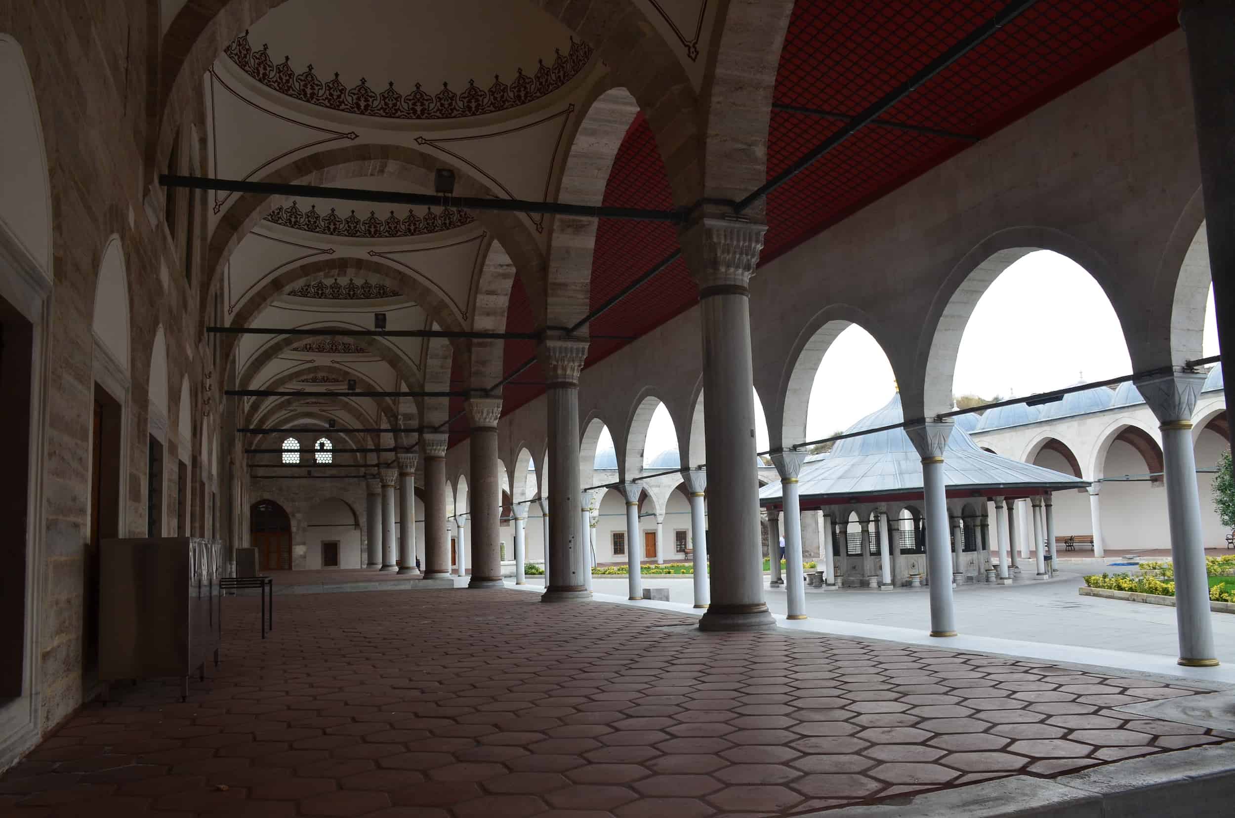 Porch at the Mihrimah Sultan Mosque