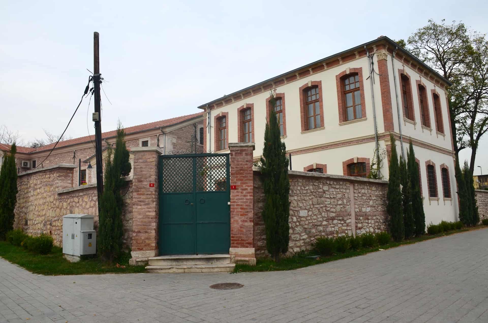 Entrance to the complex of the Church of St. George