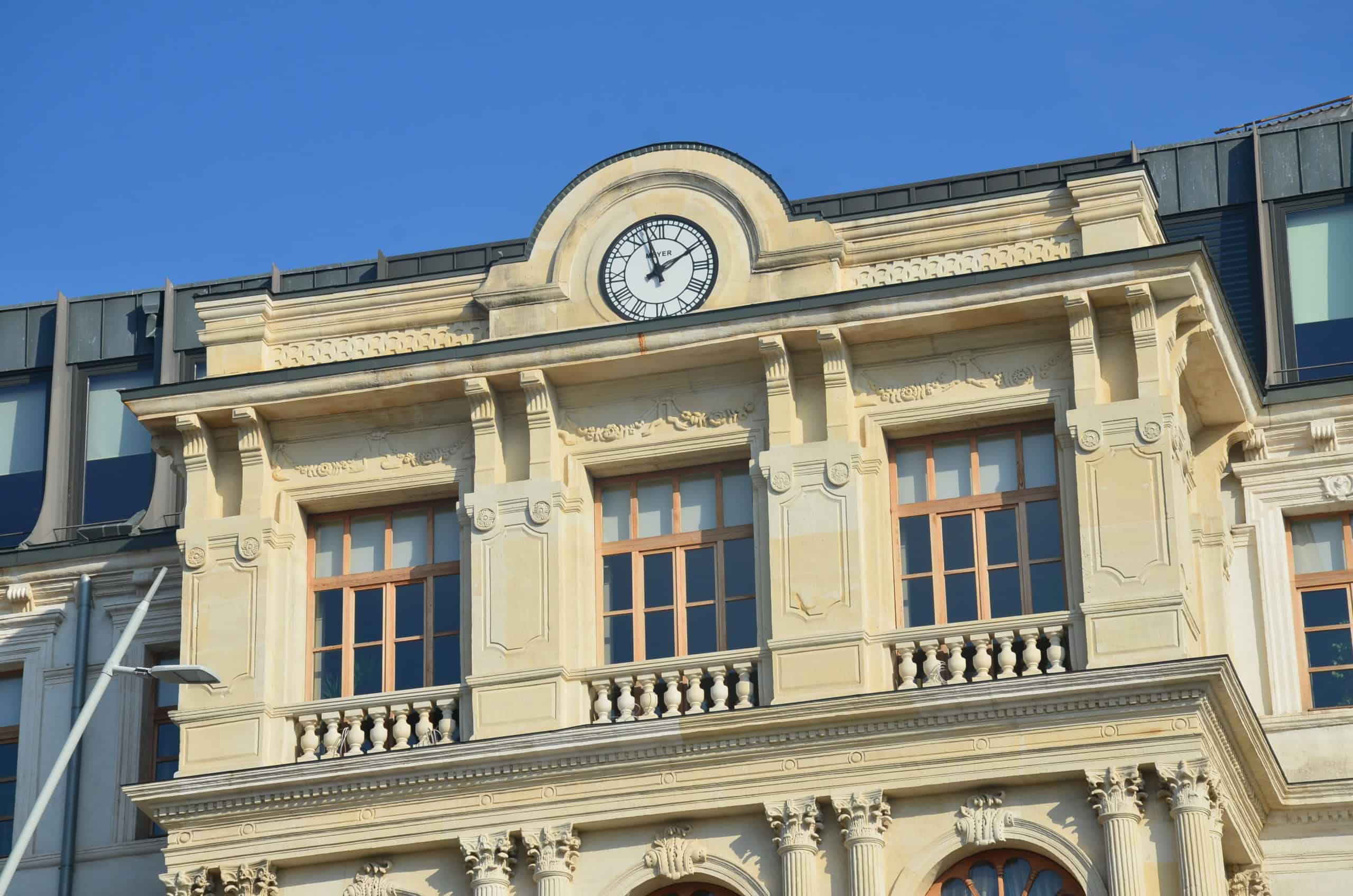 Clock on the Beyoğlu Municipality Building