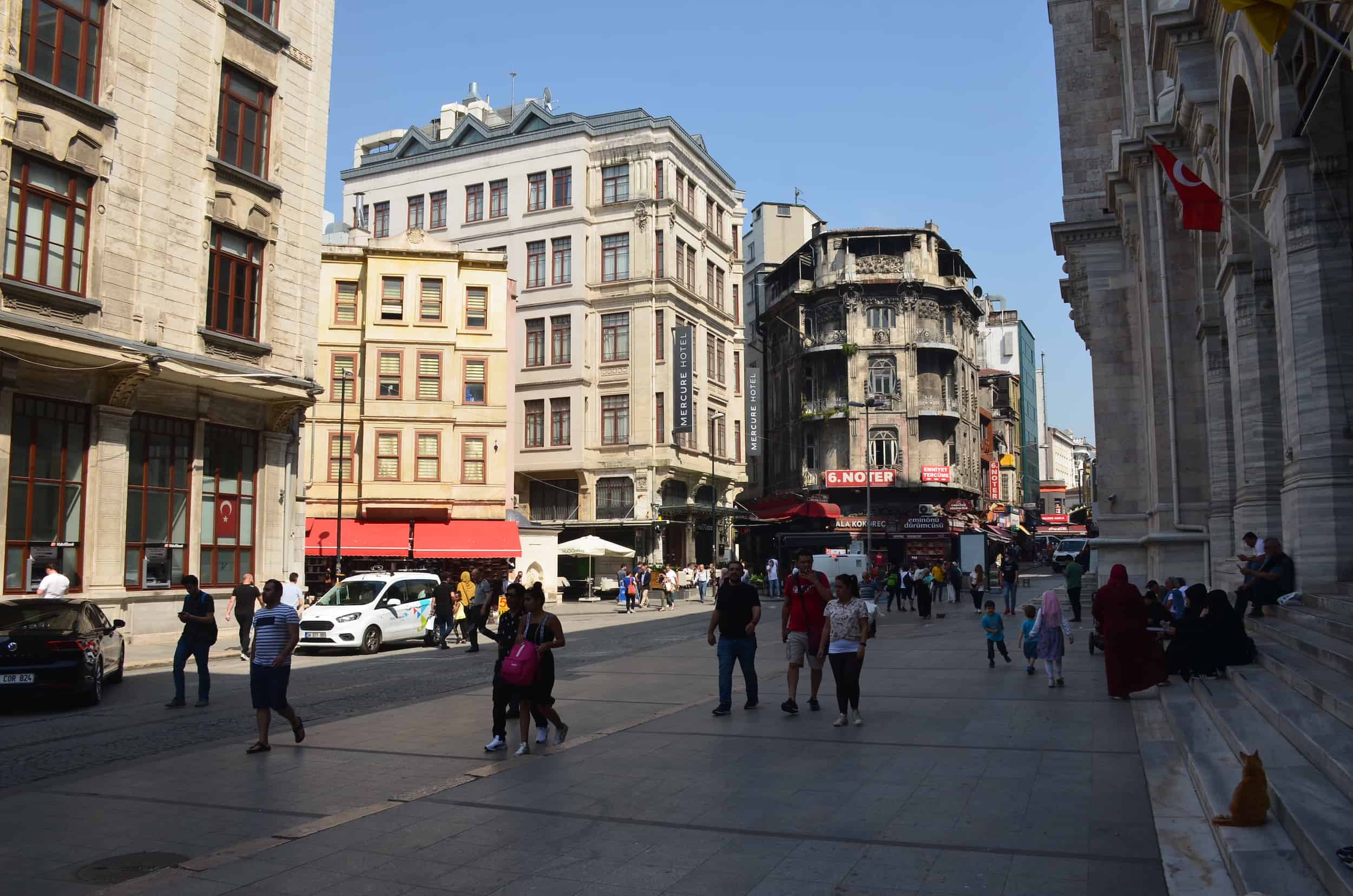 A street in Sirkeci, Istanbul, Turkey