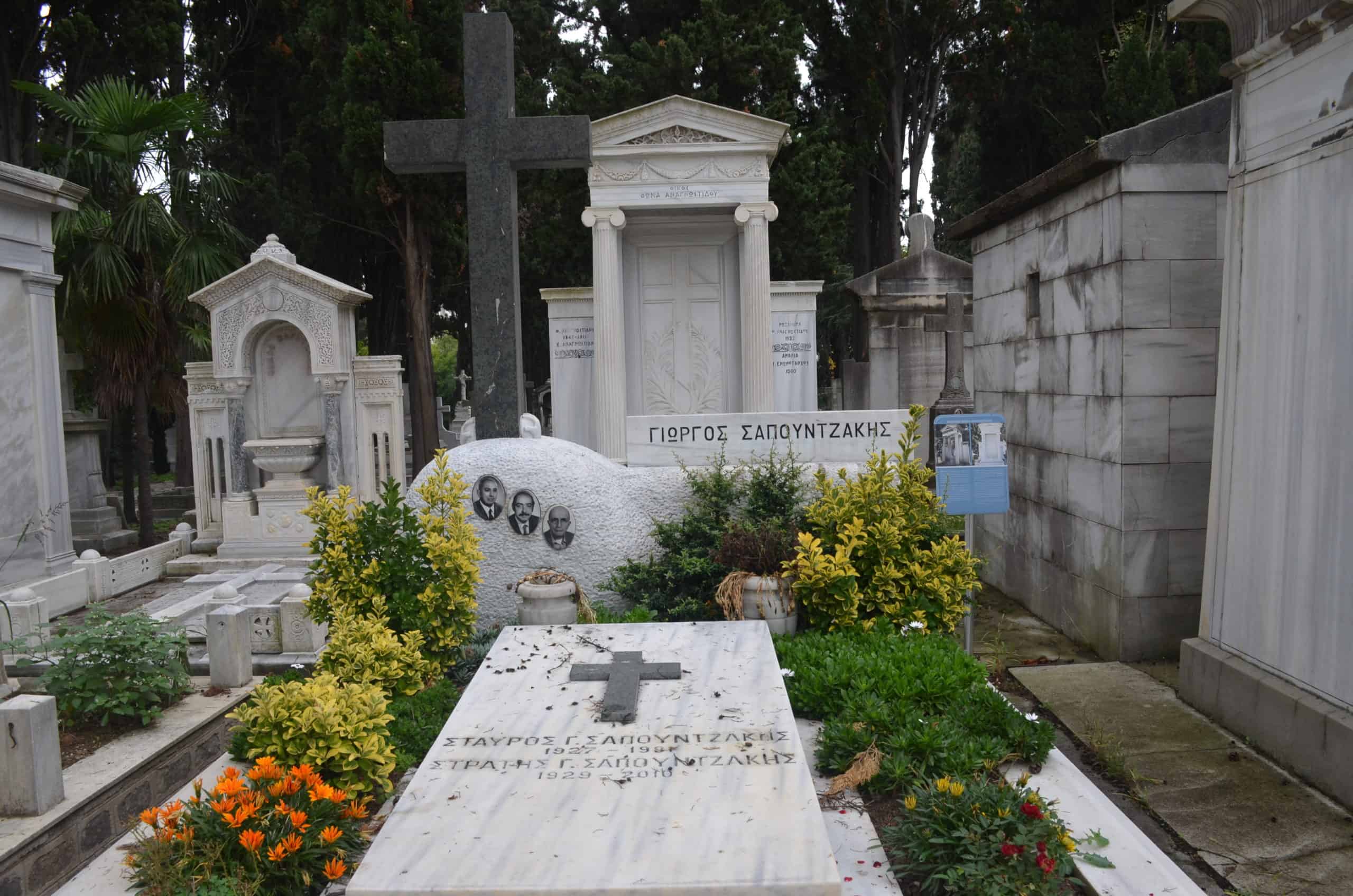 Tomb at the Greek Orthodox Cemetery