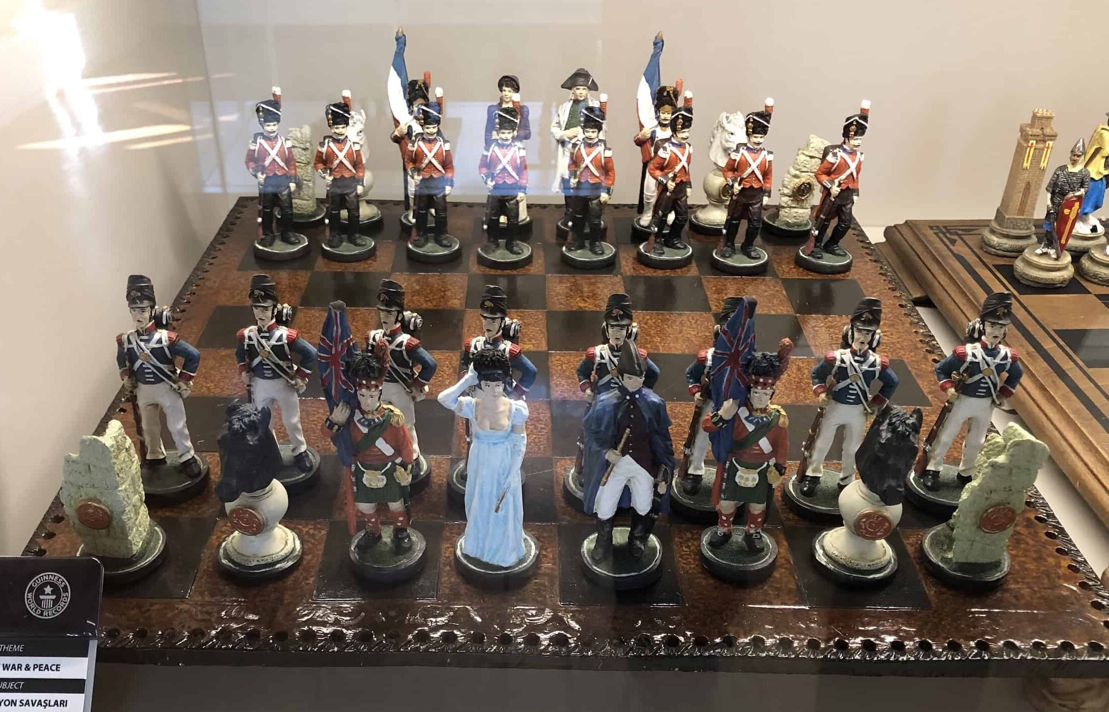Napoleonic Wars chess set (France)