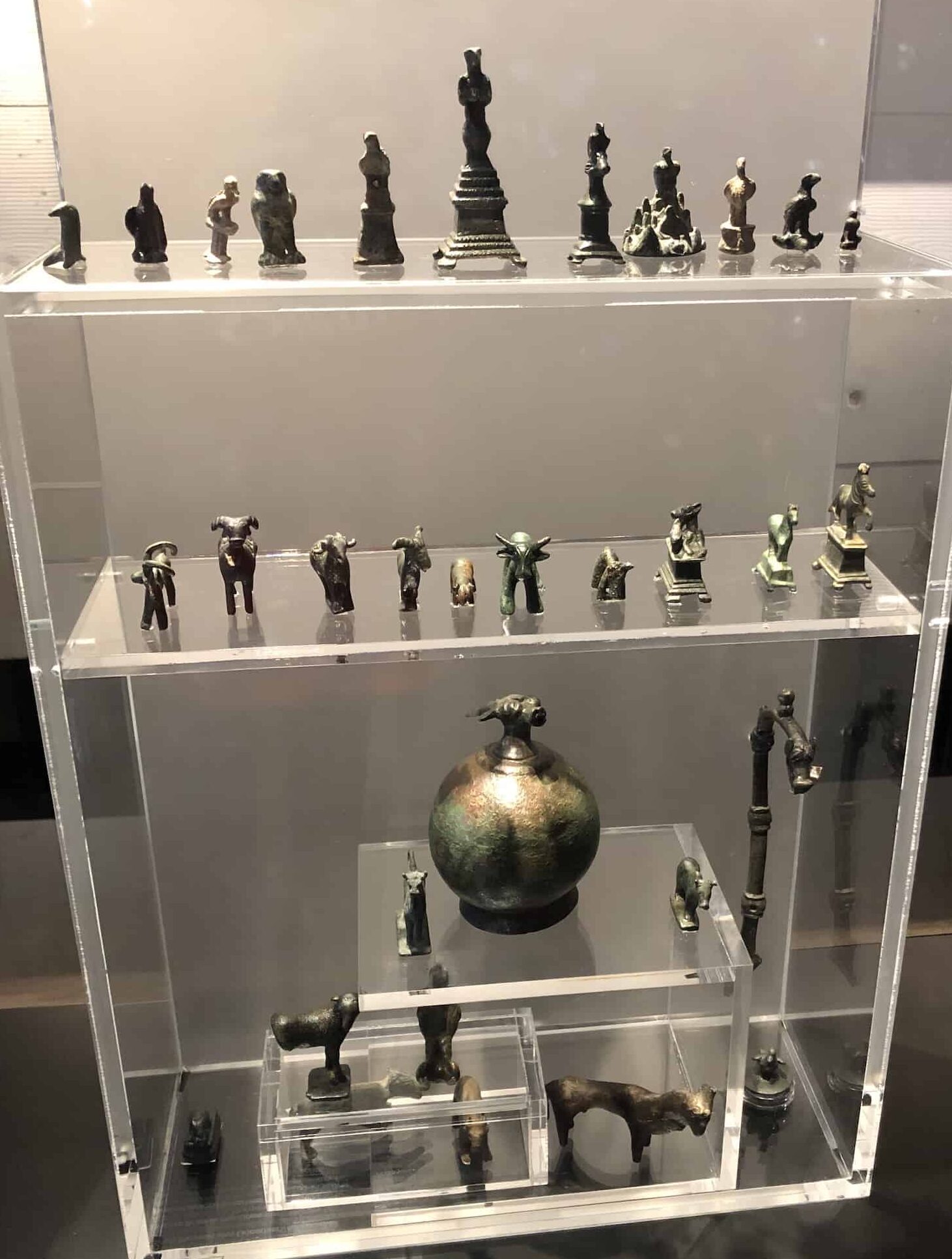 Bronze figurines and weights, Hellenistic and Roman periods, 3rd century BC to 3rd century AD