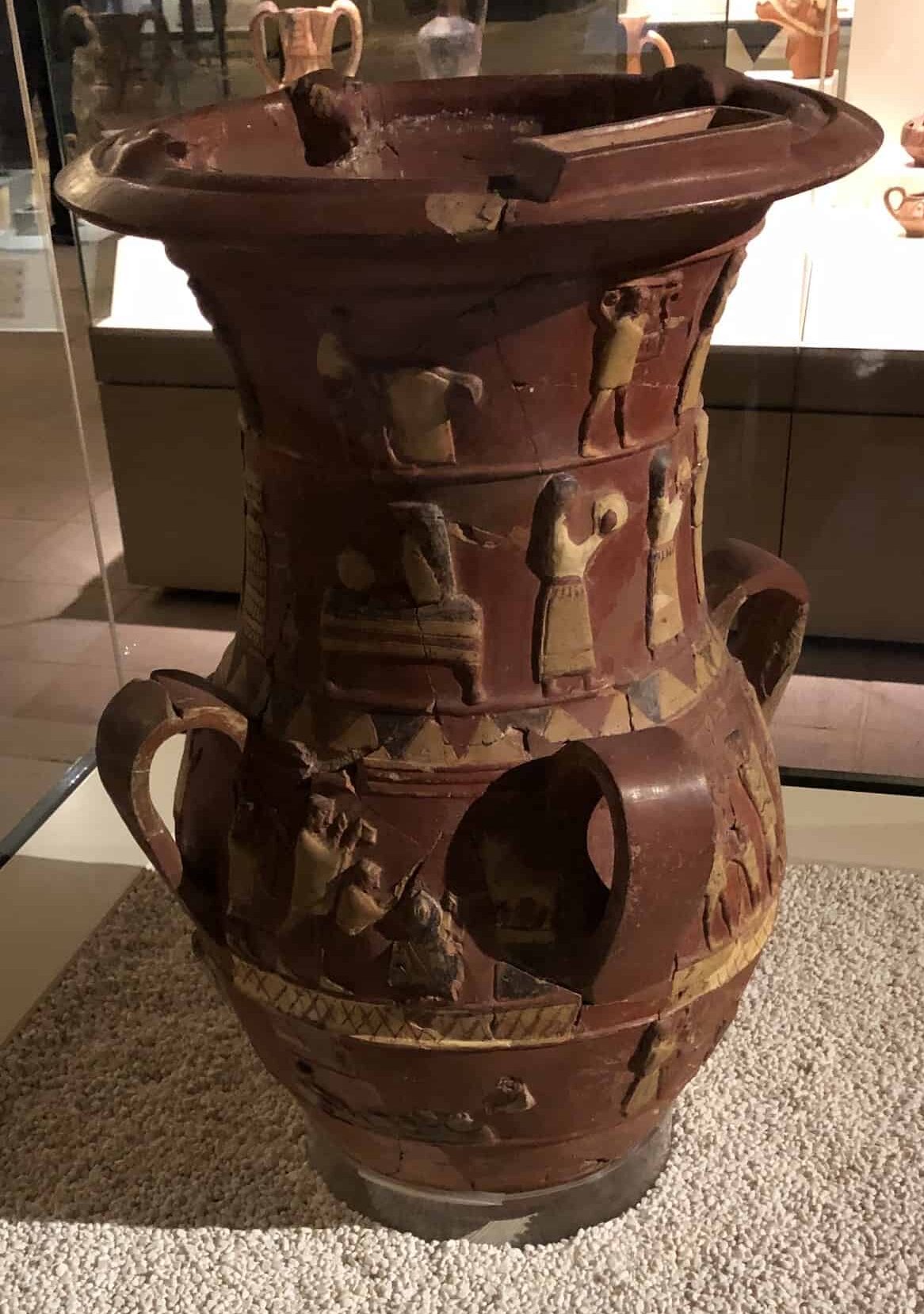 İnandık Vase at the Museum of Anatolian Civilizations in Ankara, Turkey