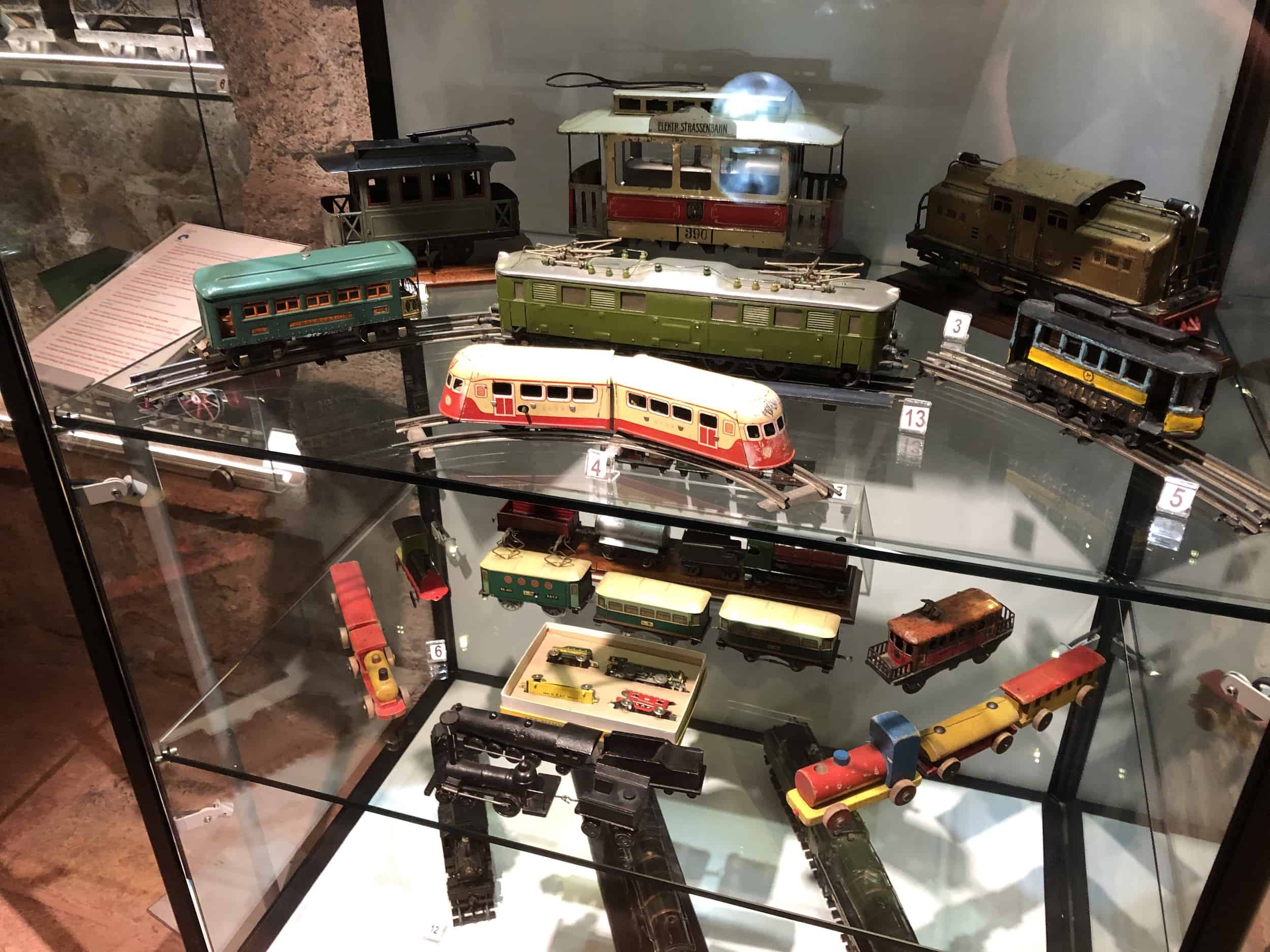 Model trains at the Rahmi M. Koç Museum in Ankara, Turkey