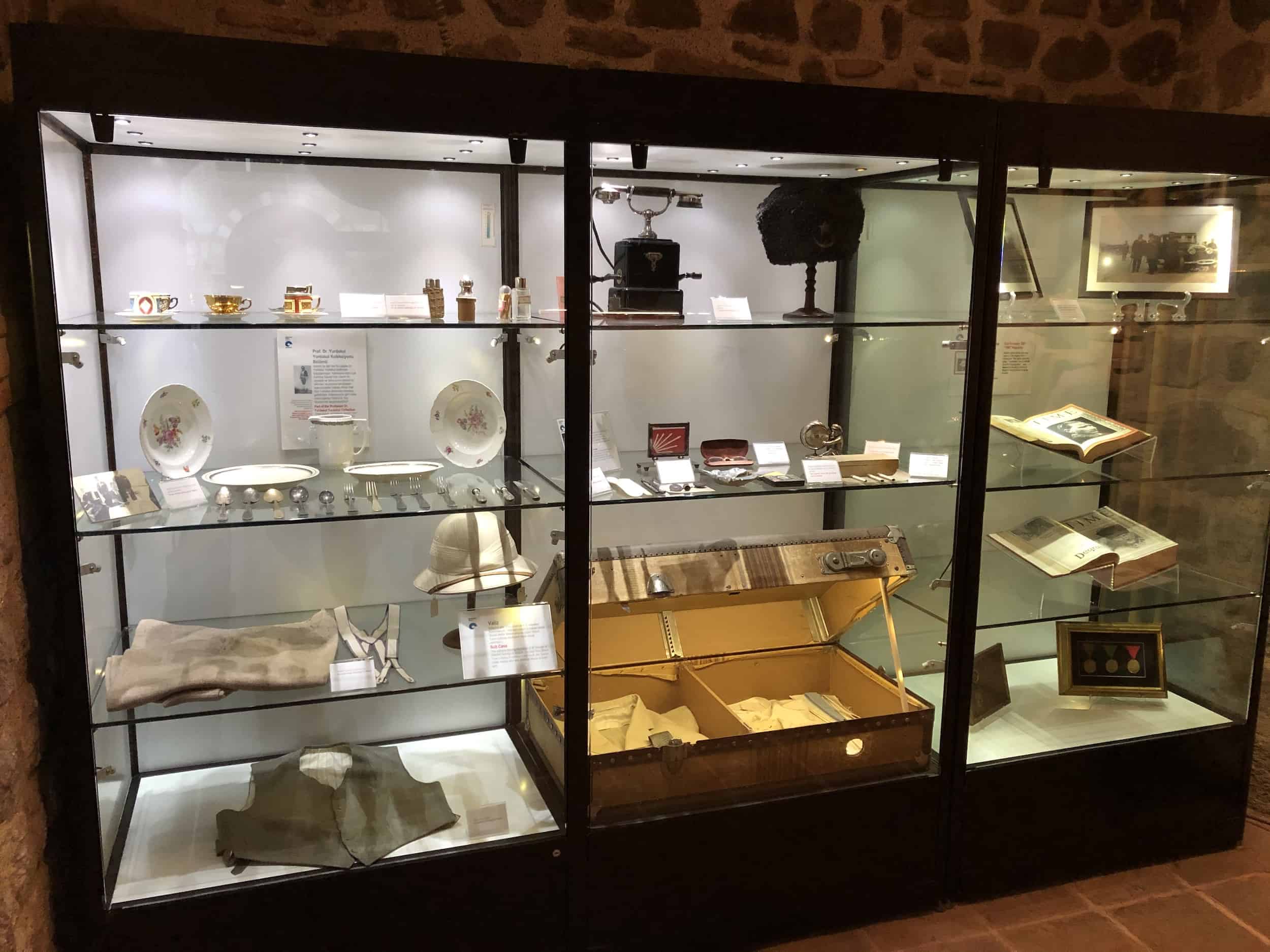 Atatürk's personal belongings at the Rahmi M. Koç Museum in Ankara, Turkey