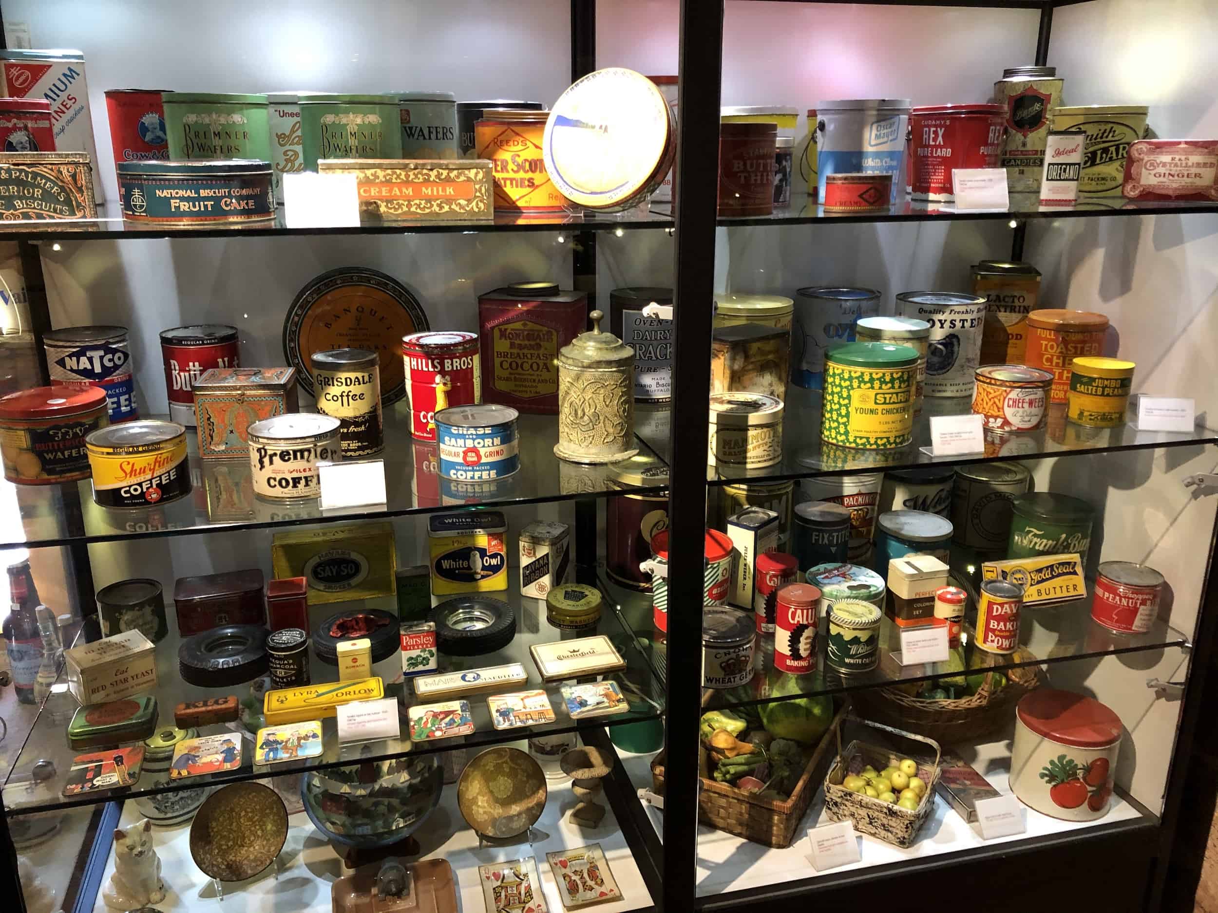 American products at the Rahmi M. Koç Museum in Ankara, Turkey