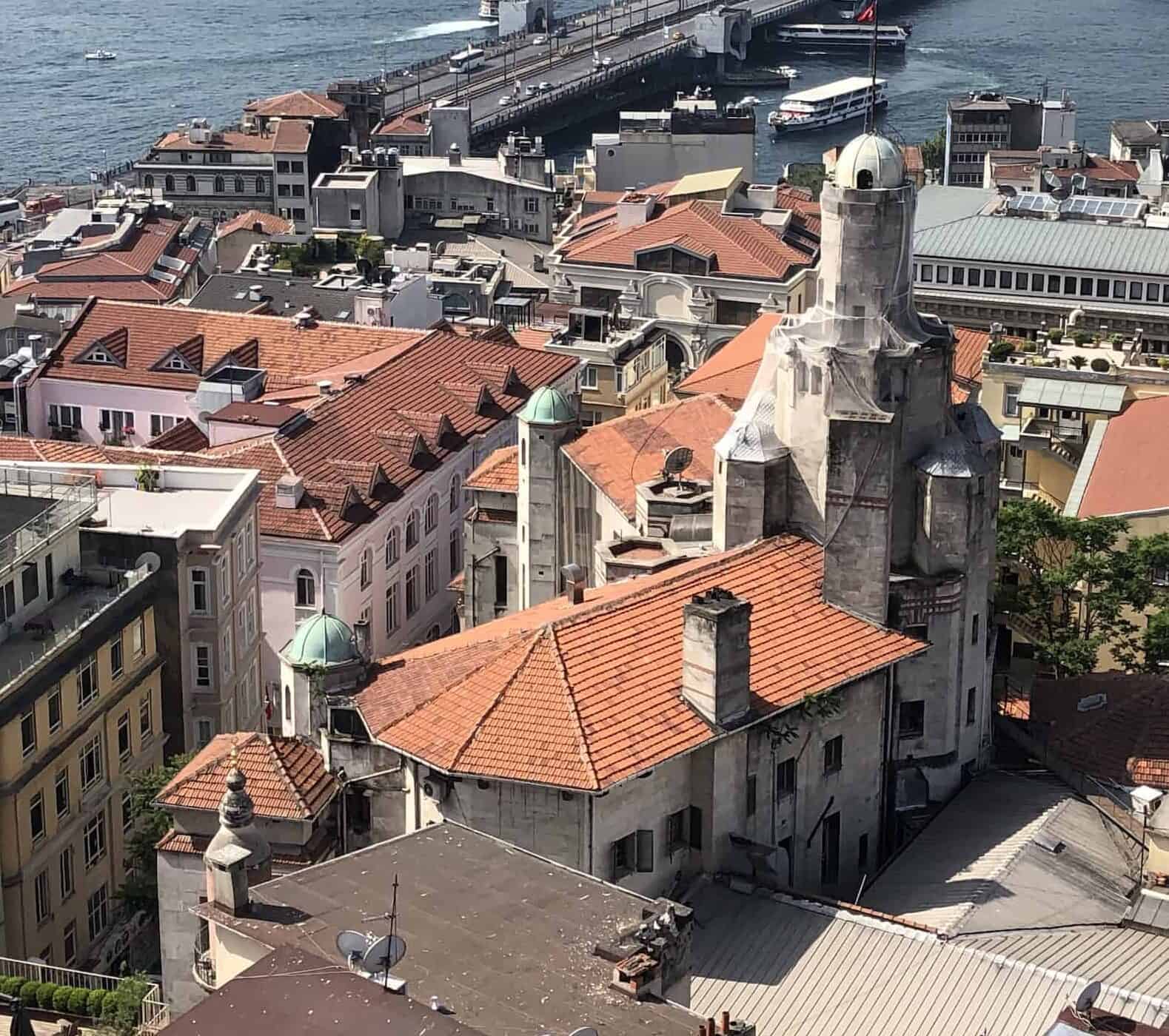 British Seamen's Hospital from the Galata Tower