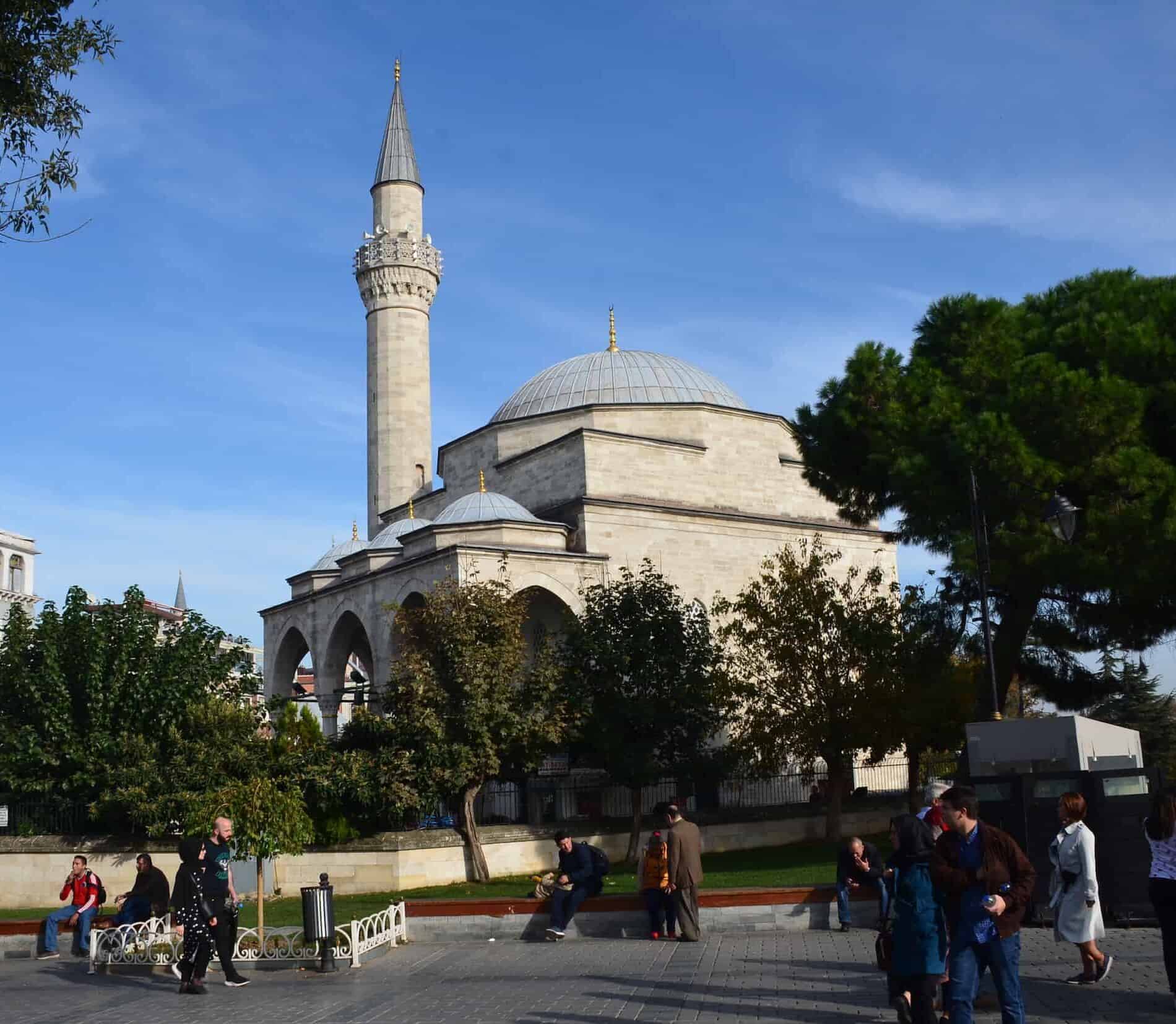 Firuz Ağa Mosque on the Divan Yolu in Sultanahmet, Istanbul, Turkey