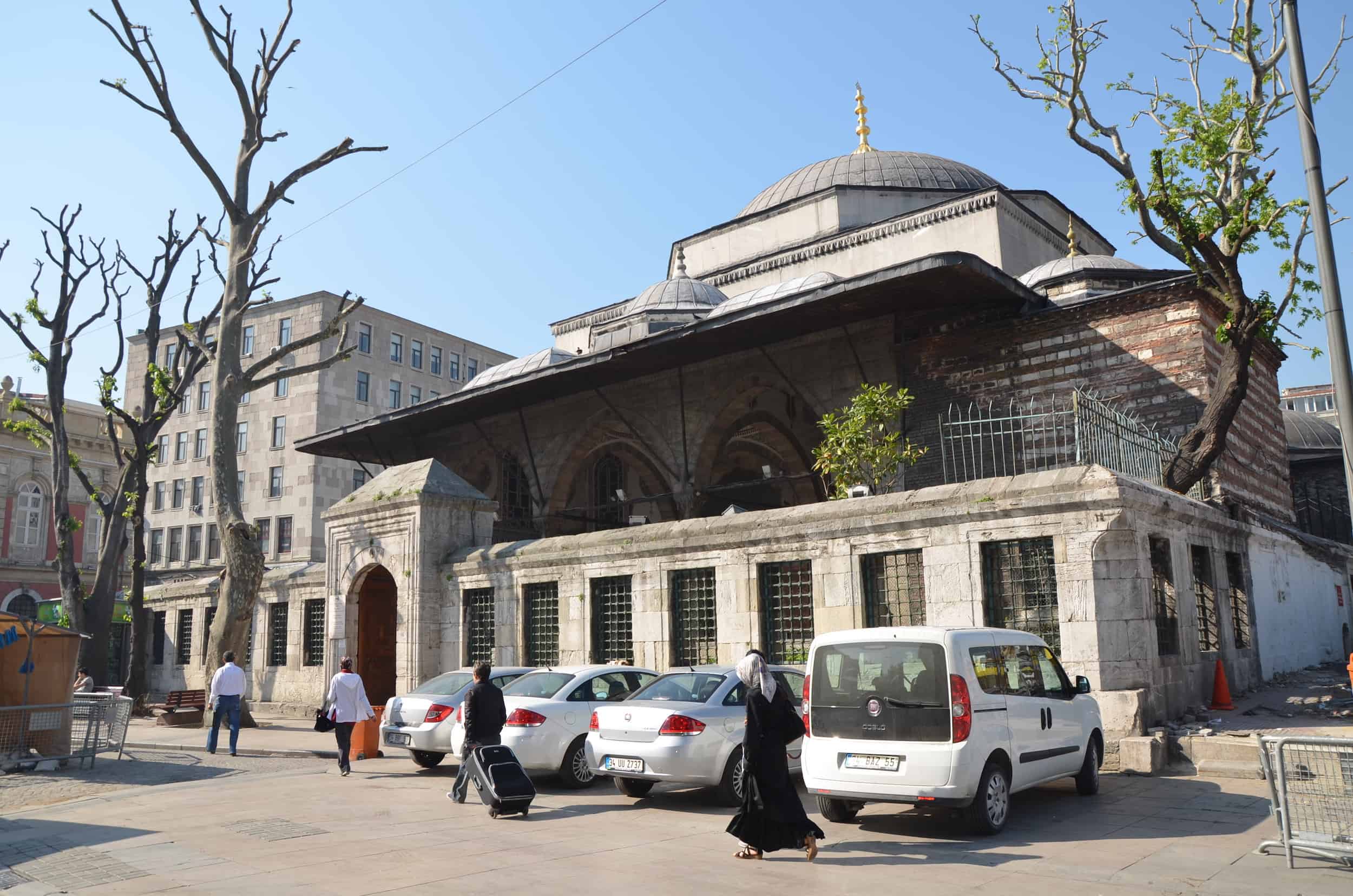 Tomb of Turhan Hatice Sultan at the New Mosque complex in Eminönü, Istanbul, Turkey