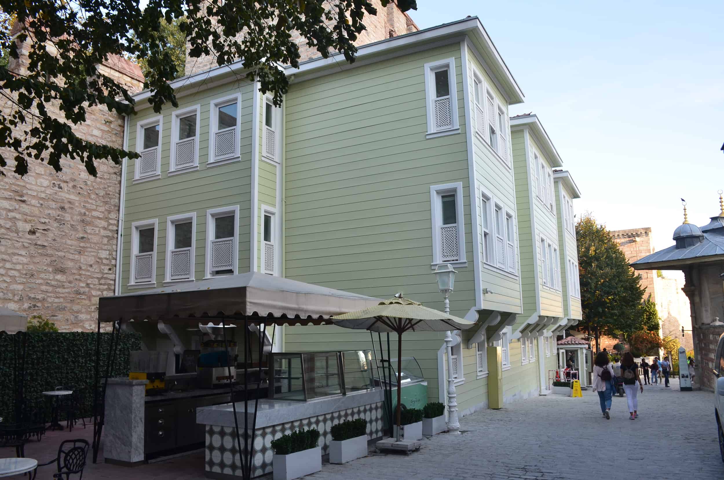 Ottoman homes on Soğukçeşme Street