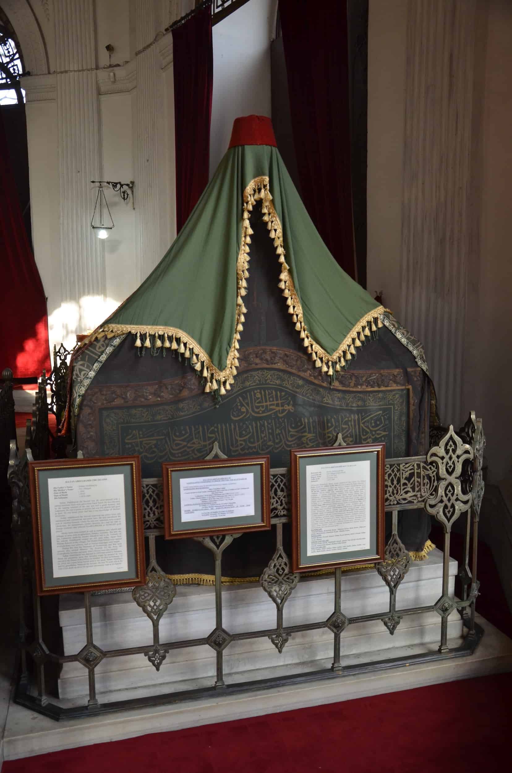 Sarcophagus of Sultan Abdülhamid II