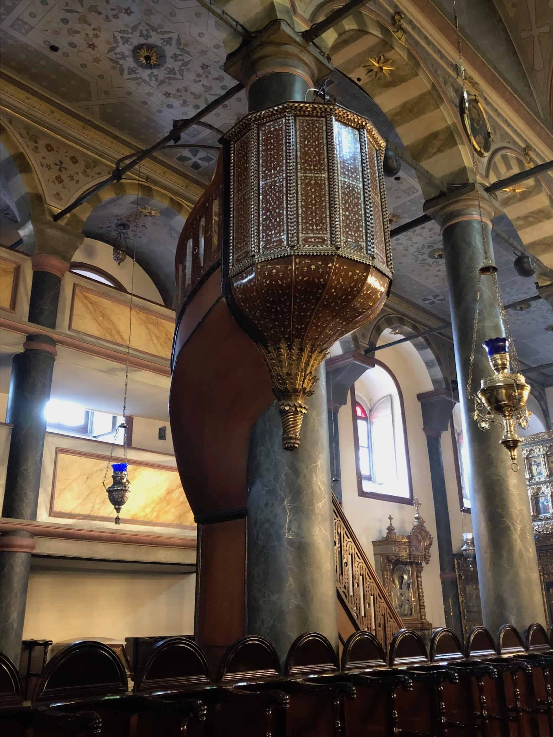 Pulpit at the Church of St. George