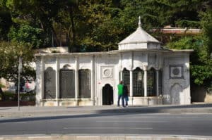 Haci Mehmet Emin Ağa Fountain in Dolmabahçe, Istanbul, Turkey