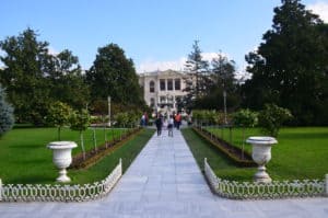 Selamlık Garden at Dolmabahçe Palace in Istanbul, Turkey