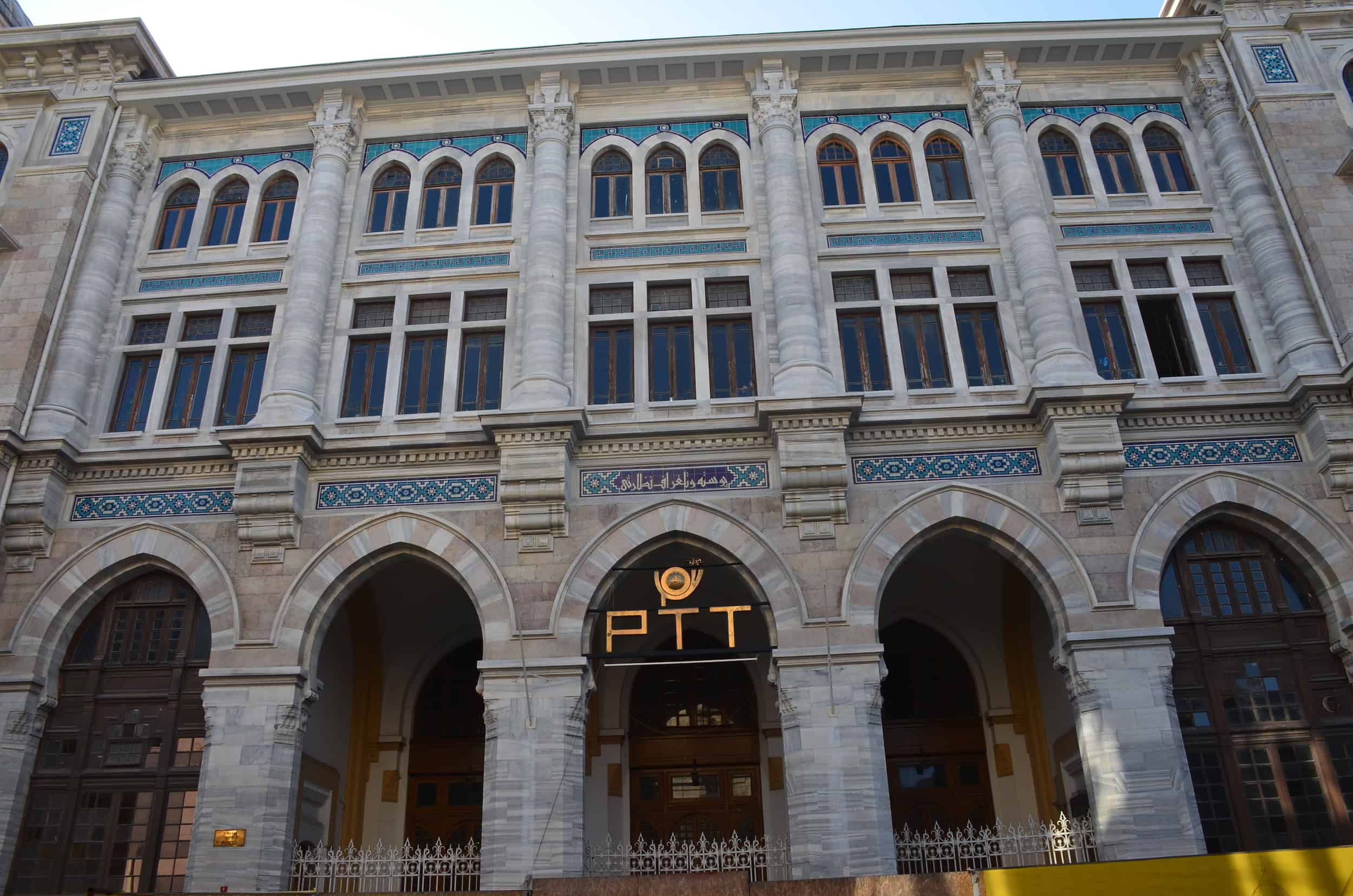 Grand Post Office in Sirkeci, Istanbul, Turkey