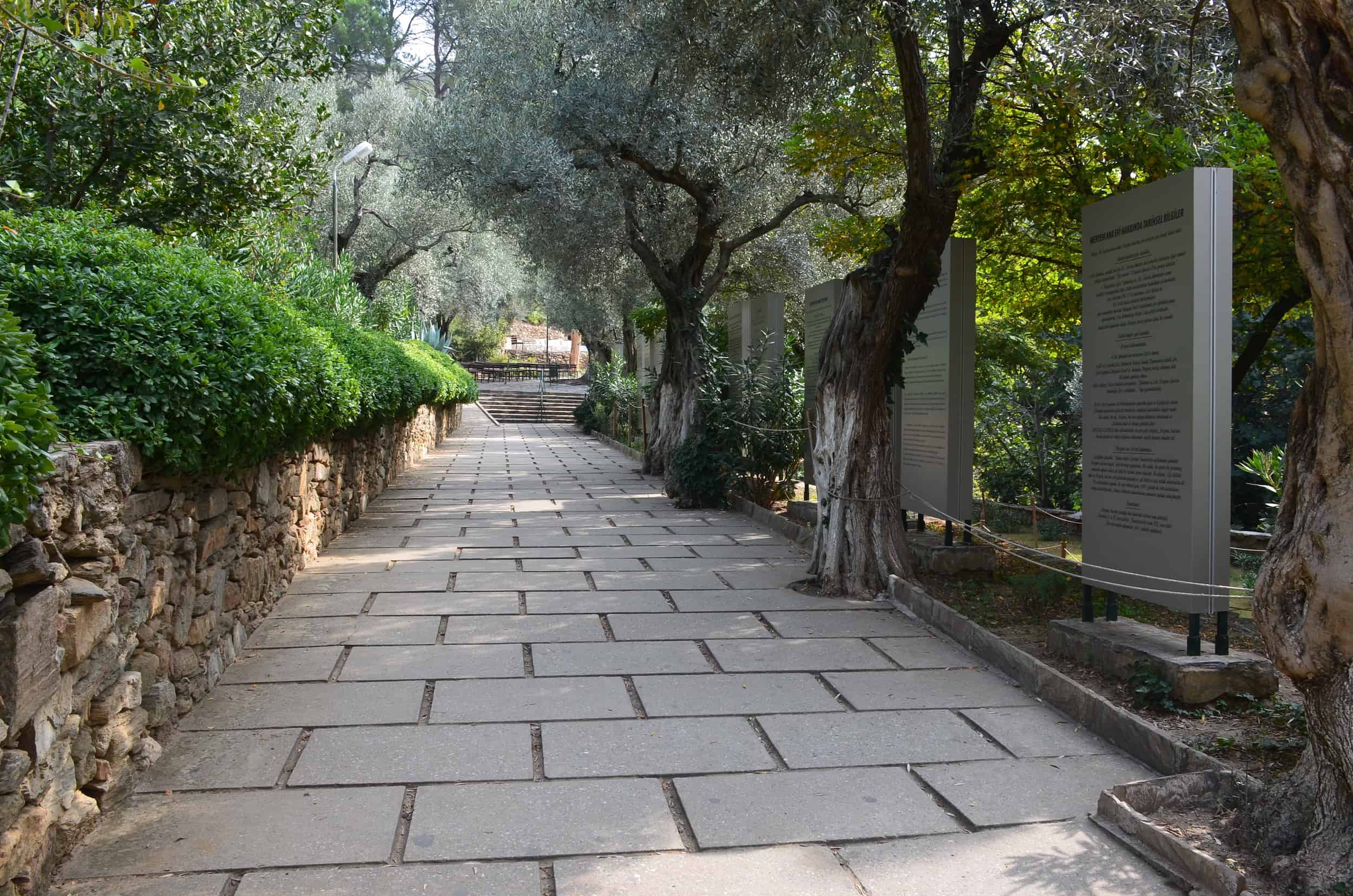 Path to the House of the Virgin Mary