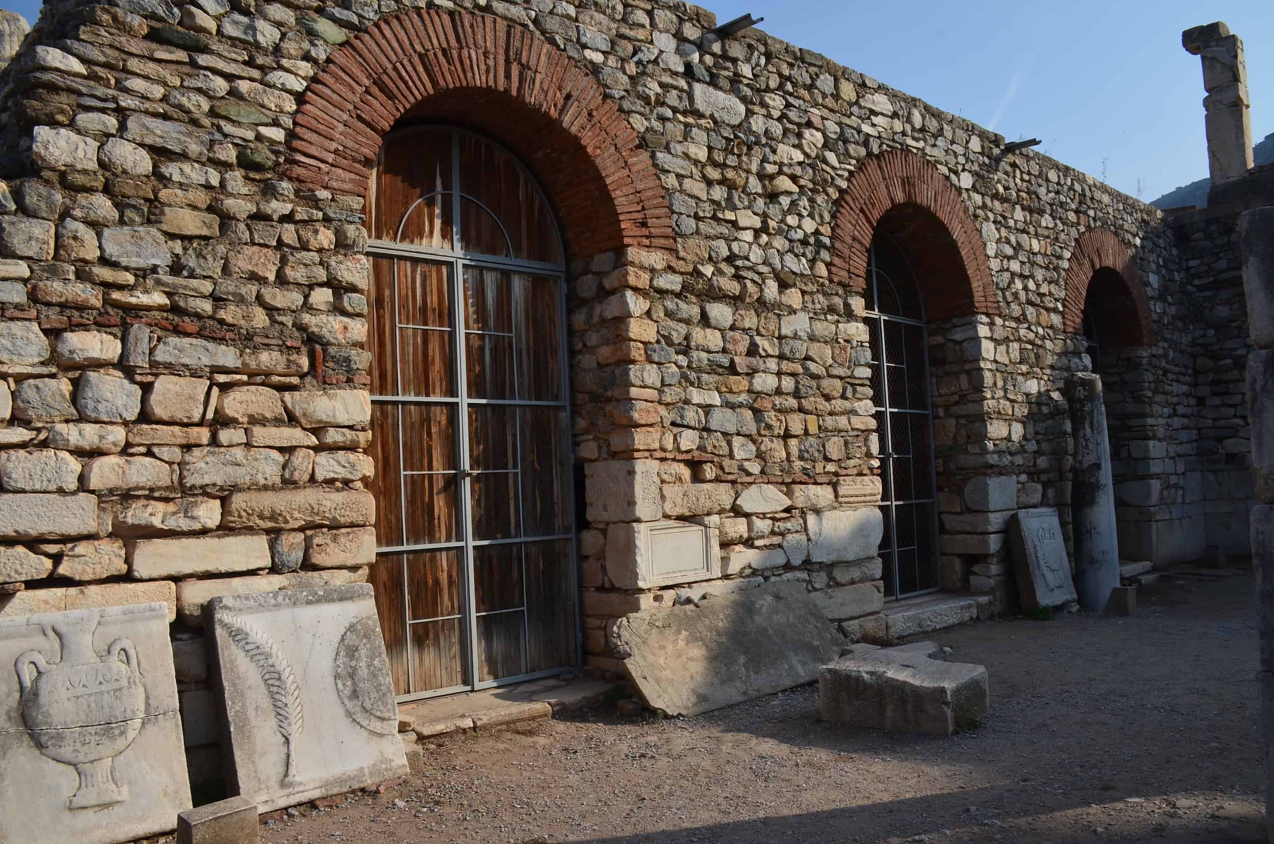 Reconstructed shops in the Commercial Agora