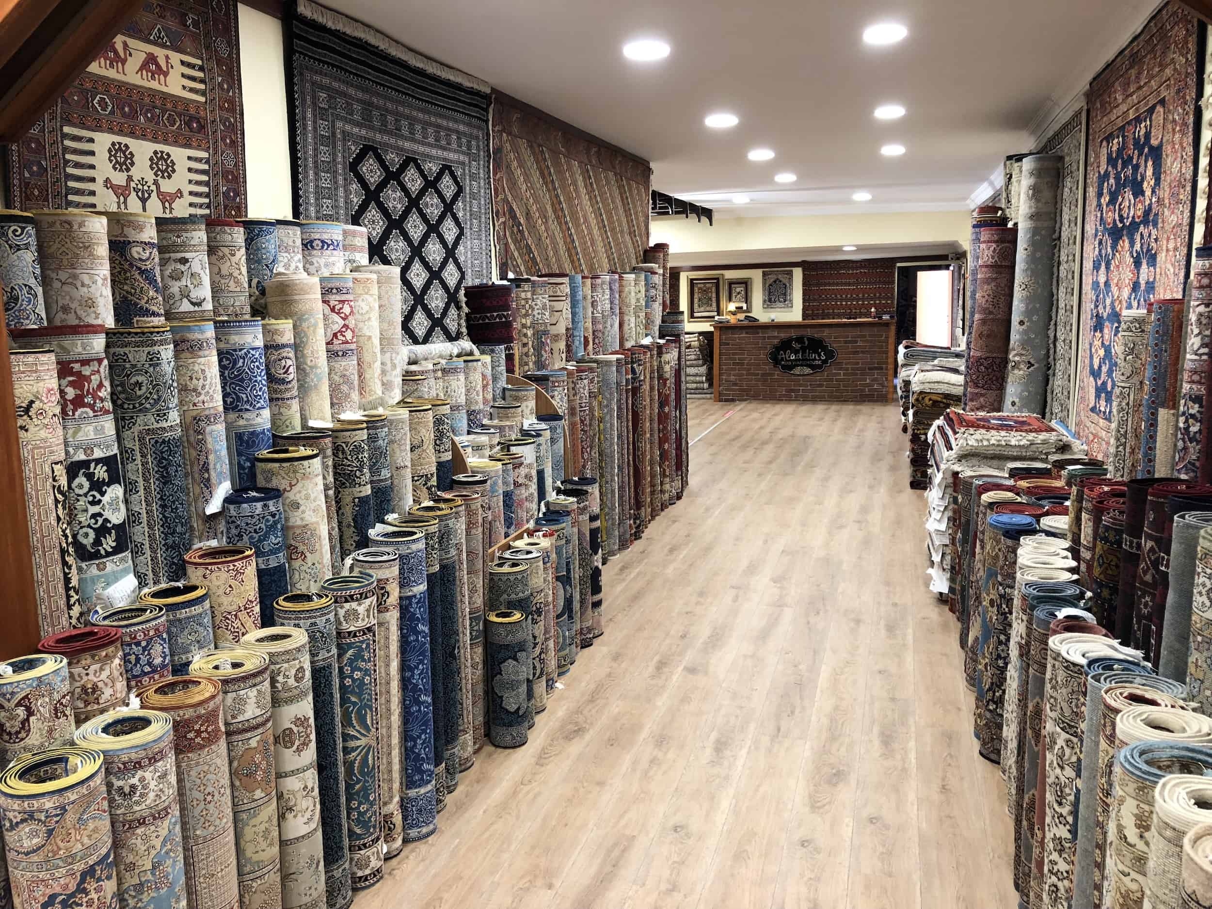 Aladdin's Rug Warehouse in Selçuk, Turkey