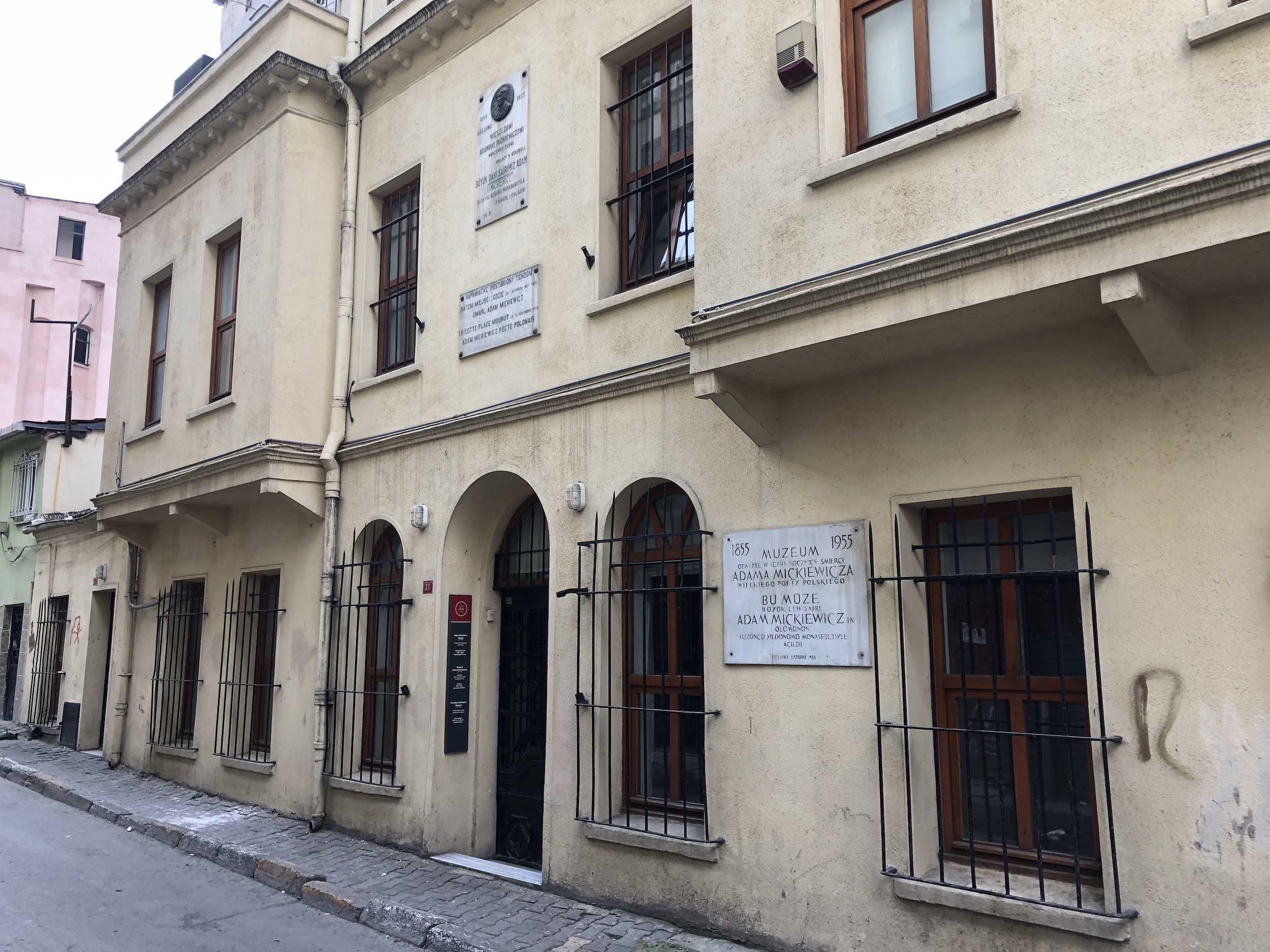 Adam Mickiewicz Museum in Tarlabaşı, Istanbul, Turkey