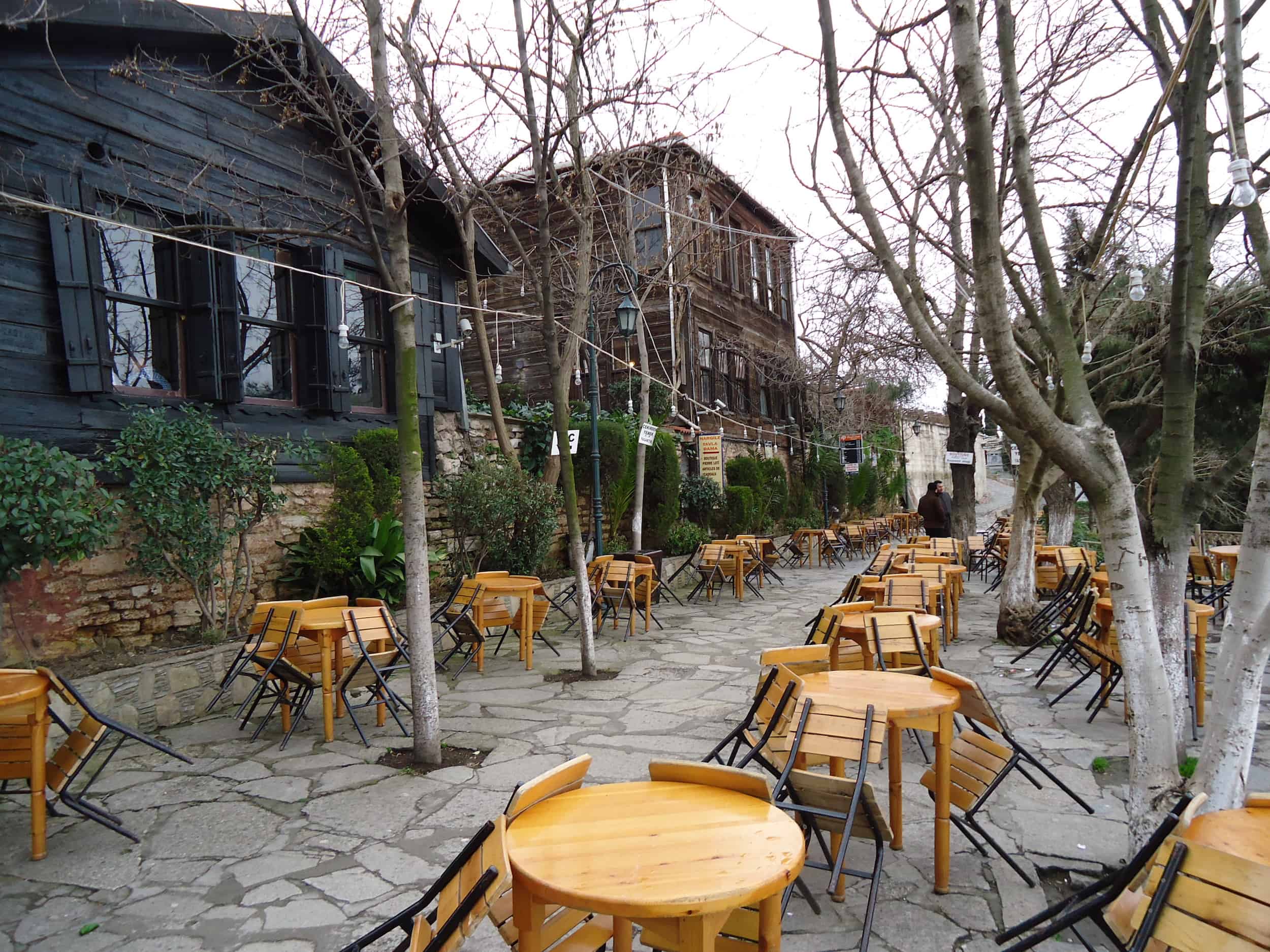 Pierre Loti Café in March 2011 at Pierre Loti Hill in Istanbul, Turkey