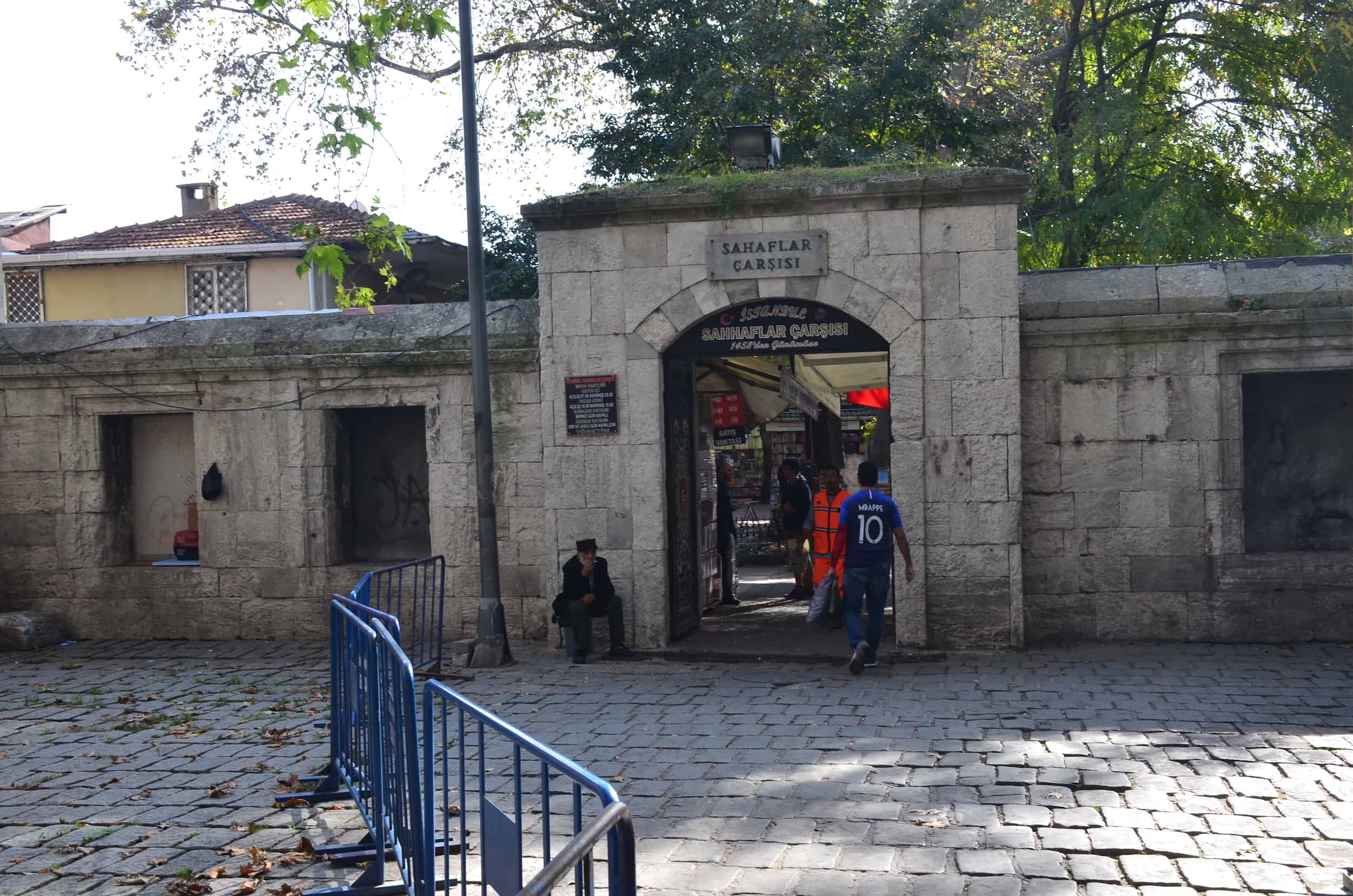 Old Book Bazaar at Beyazıt Square in Istanbul, Turkey