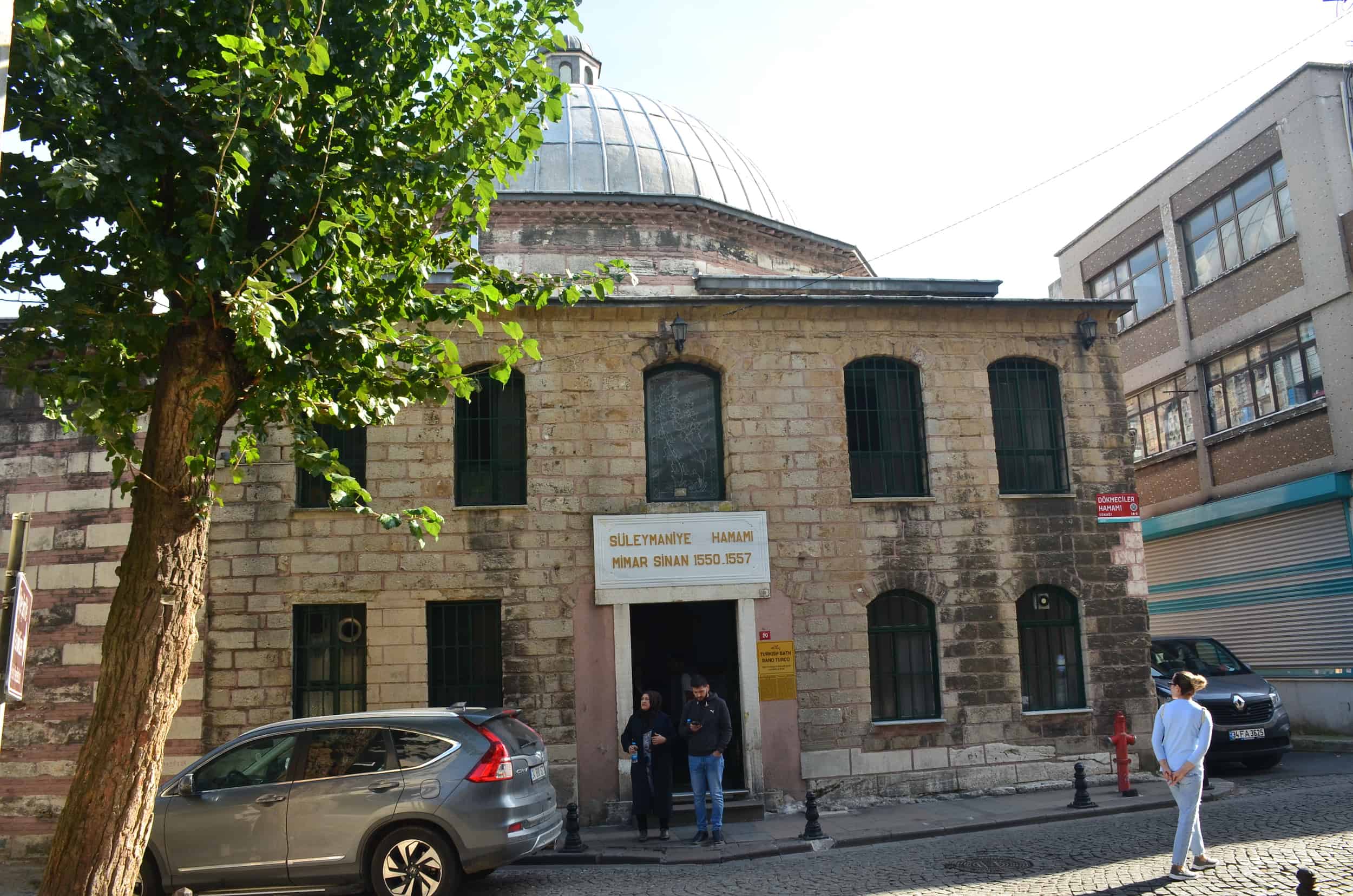 Süleymaniye Hamam at the Süleymaniye Mosque Complex in Istanbul, Turkey