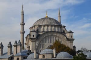 Nuruosmaniye Mosque in Istanbul, Turkey