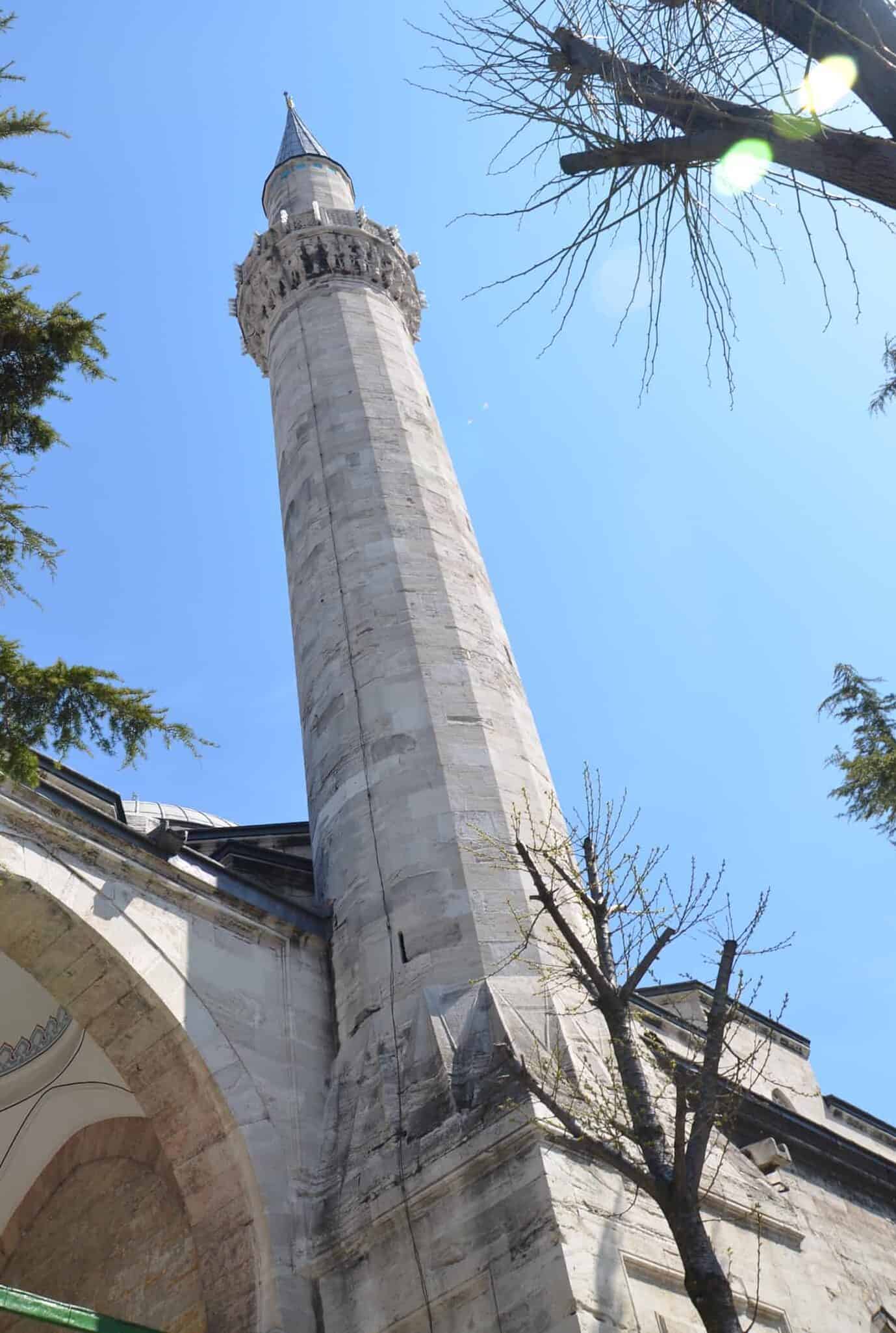 Minaret of the Atik Ali Pasha Mosque