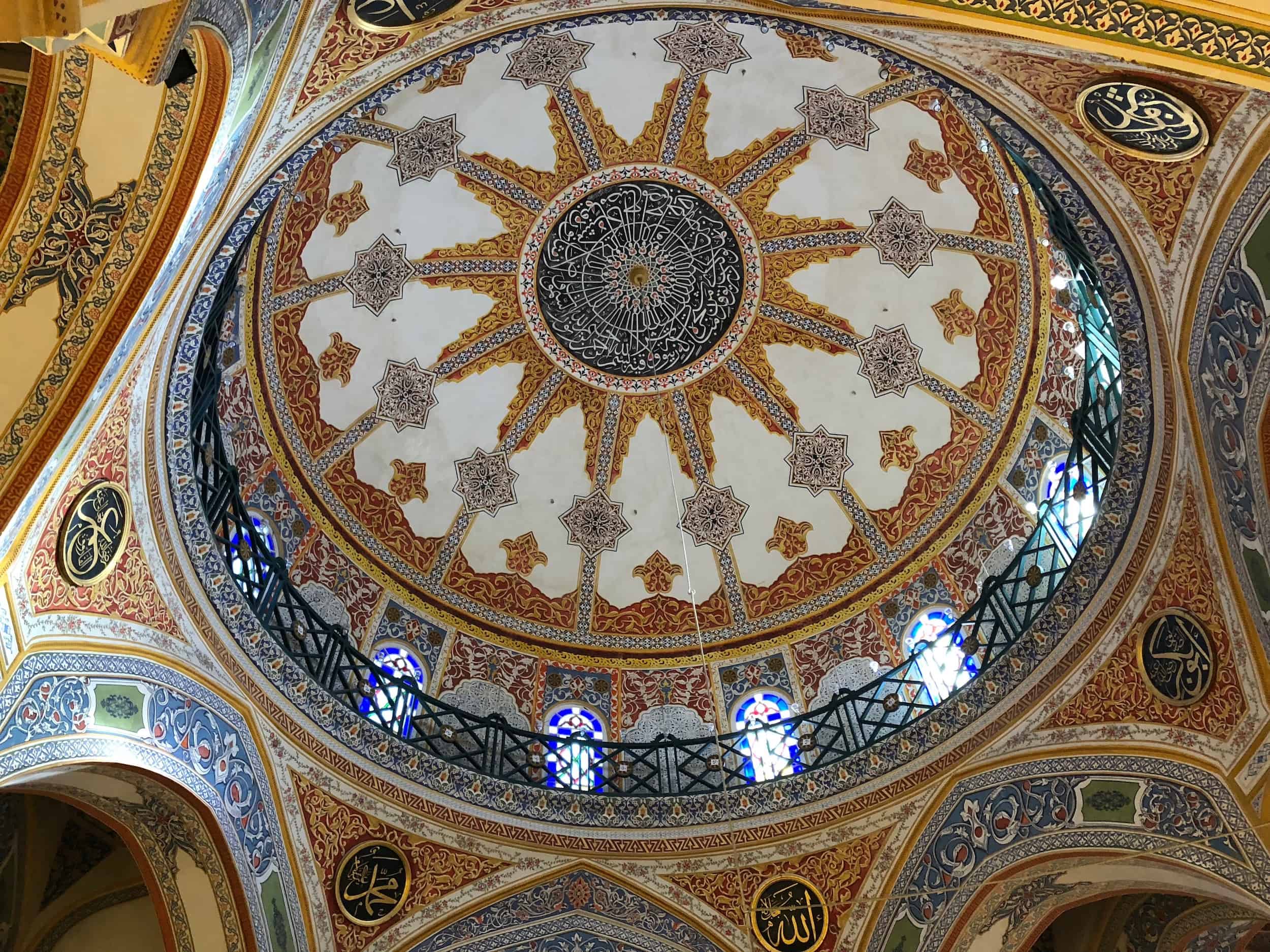 Dome of the Sinan Pasha Mosque in Beşiktaş, Istanbul, Turkey