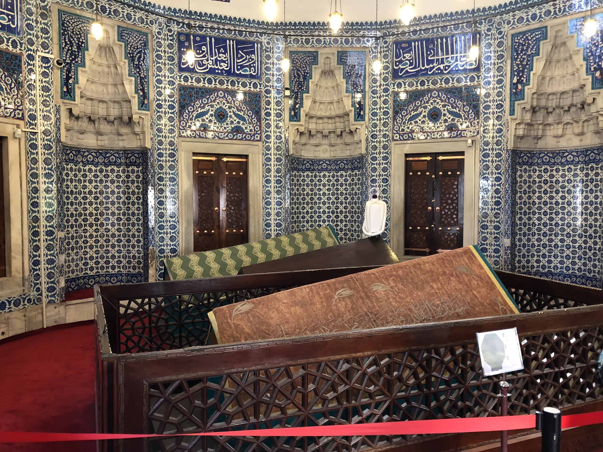 Tomb of Hürrem Sultan at Süleymaniye Mosque in Istanbul, Turkey