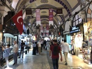 Grand Bazaar in Istanbul, Turkey