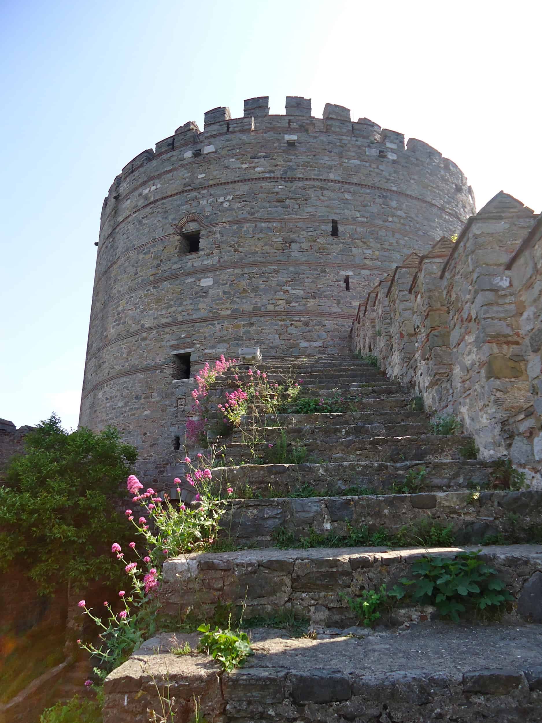 Zağanos Pasha Tower at Rumeli Fortress in Istanbul, Turkey