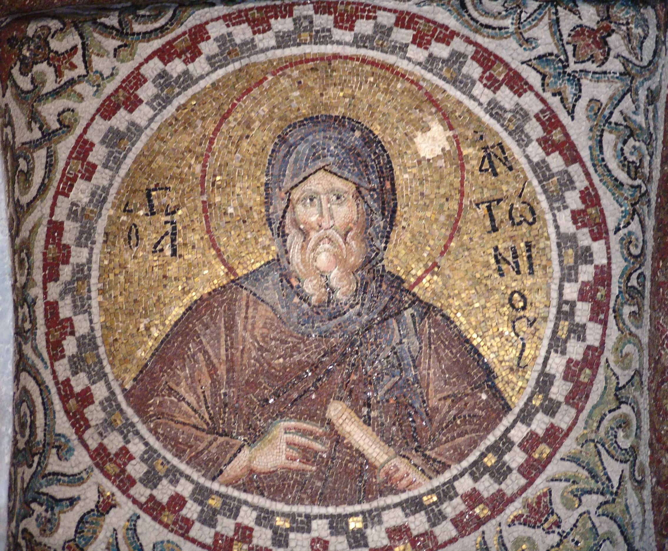 Mosaic of St. Anthony of the Desert