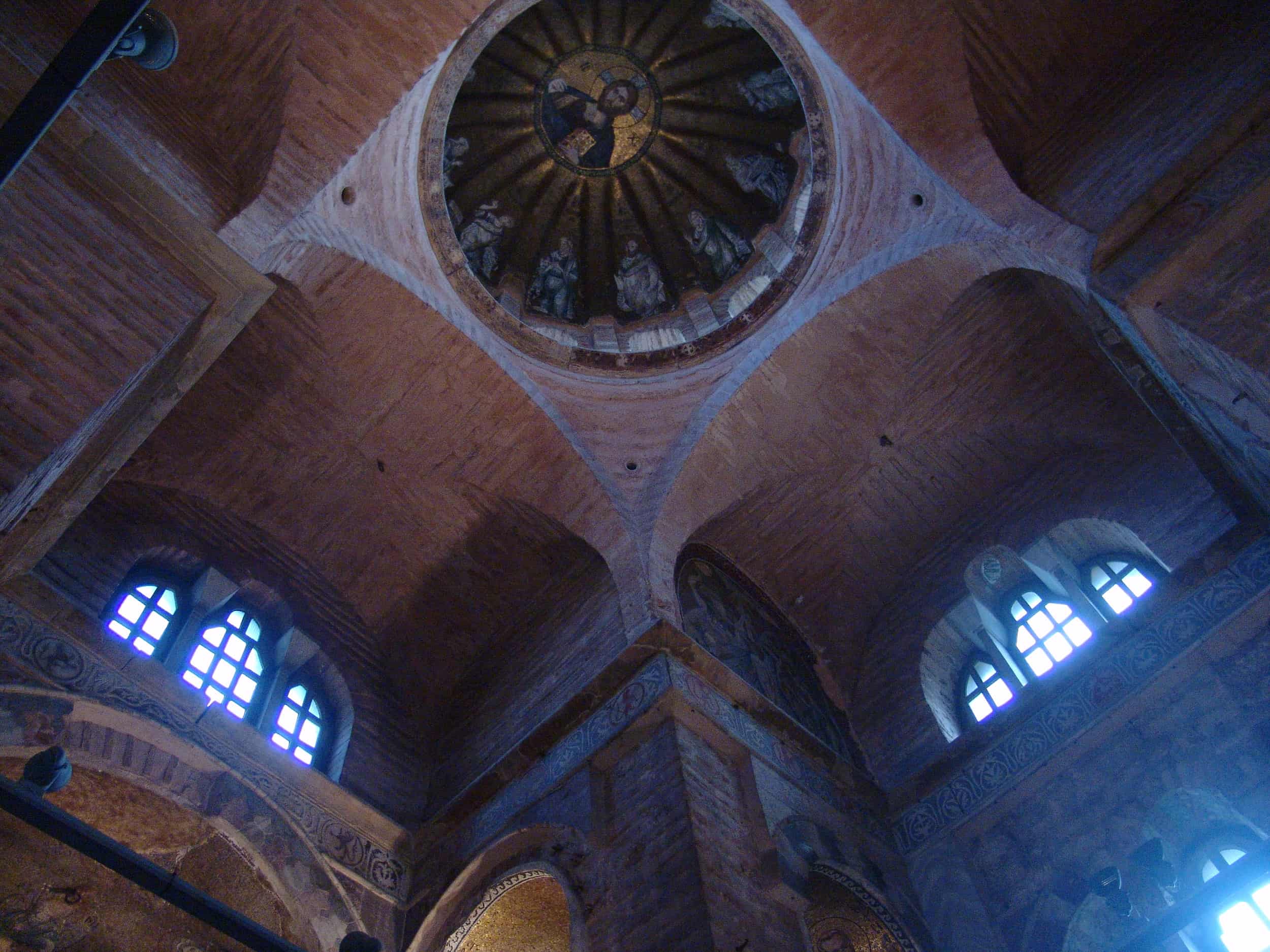 Dome at the Pammakaristos Church in Istanbul, Turkey