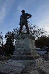 Atatürk statue at Sarayburnu Park in Istanbul, Turkey