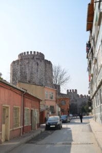 Yedikule Fortress in Yedikule, Istanbul, Turkey