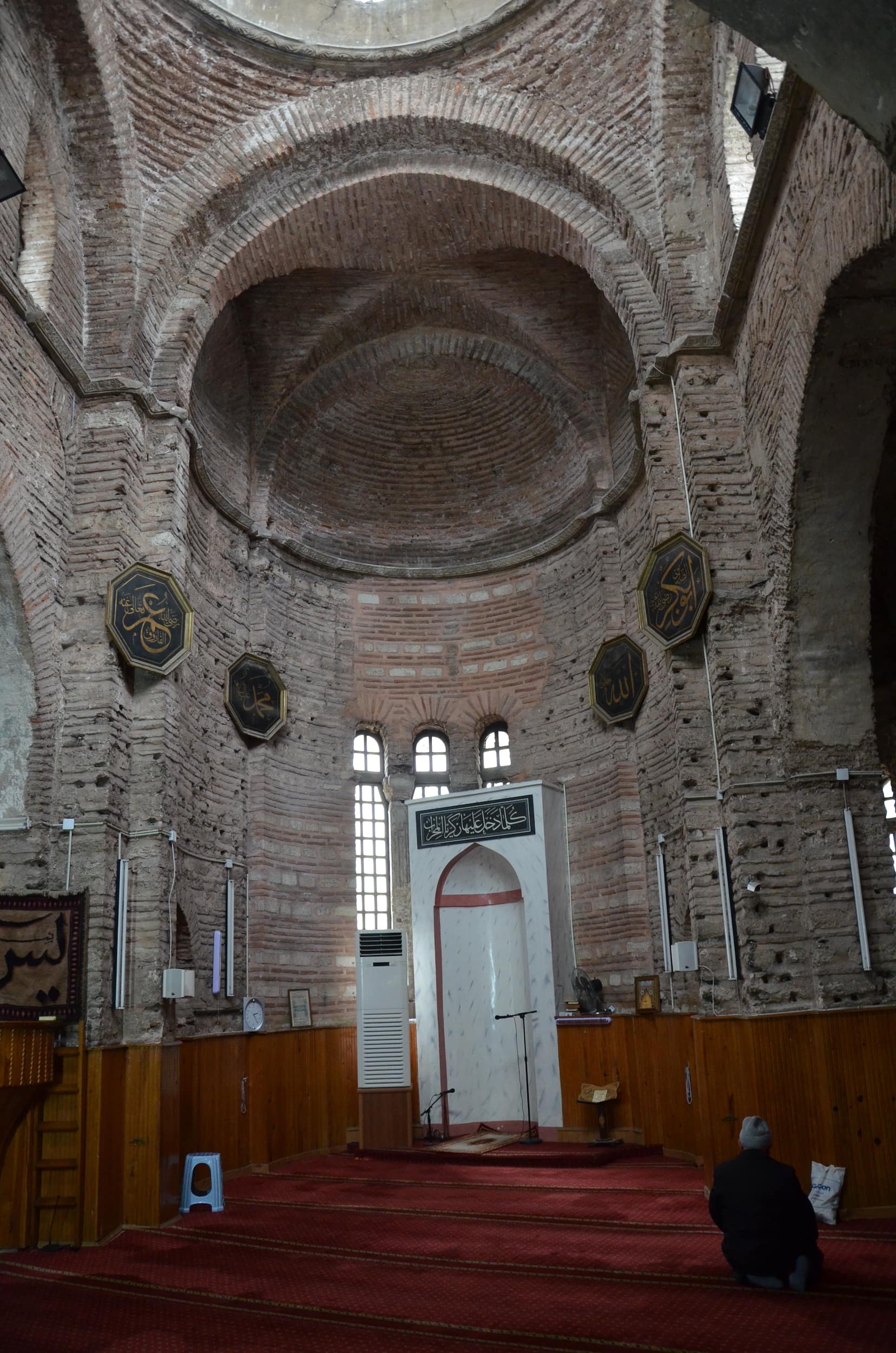 Apse of the south church at the Molla Fenari Isa Mosque in Istanbul, Turkey