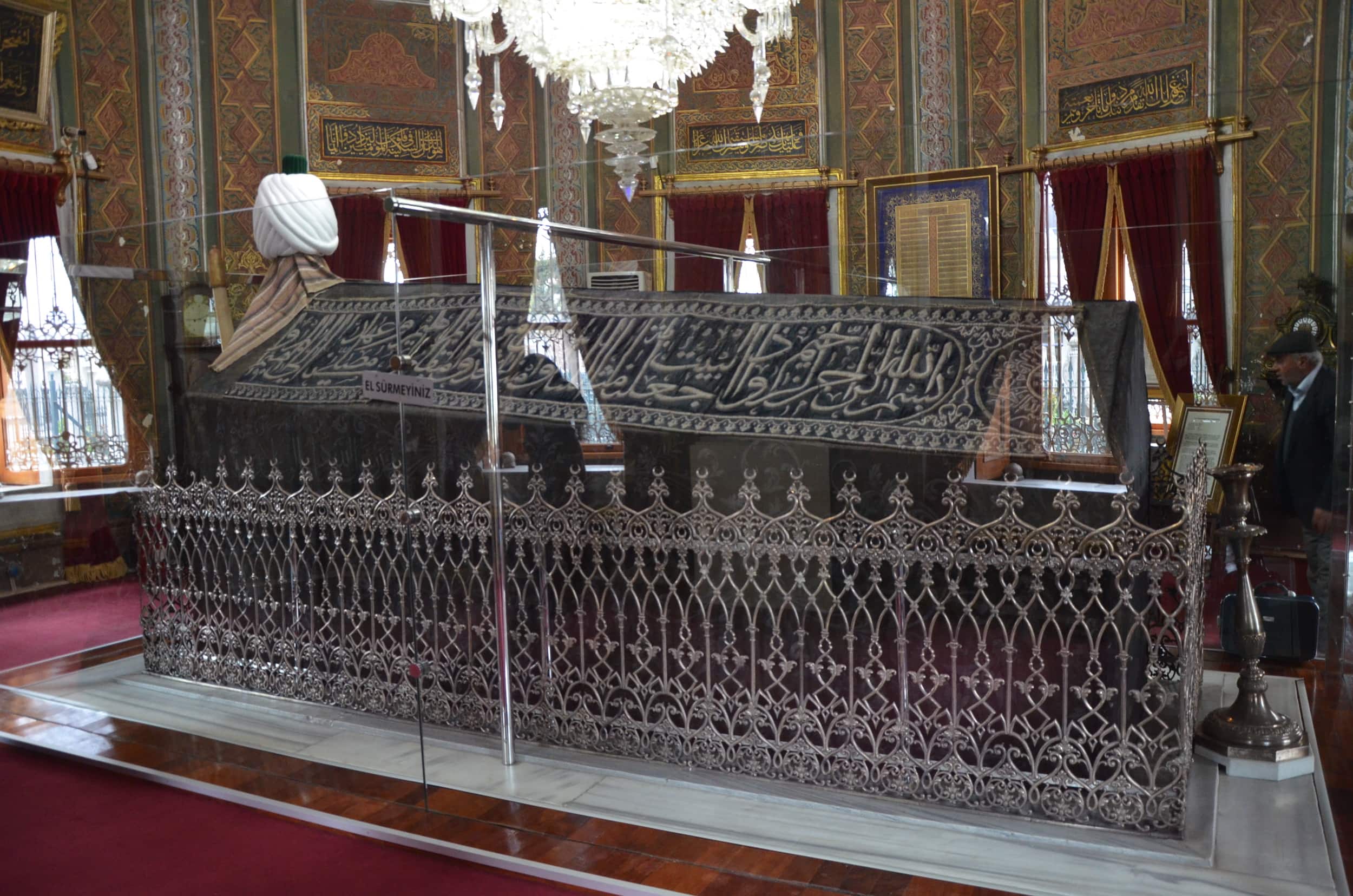 Tomb of Mehmed II at the Fatih Mosque in Istanbul, Turkey