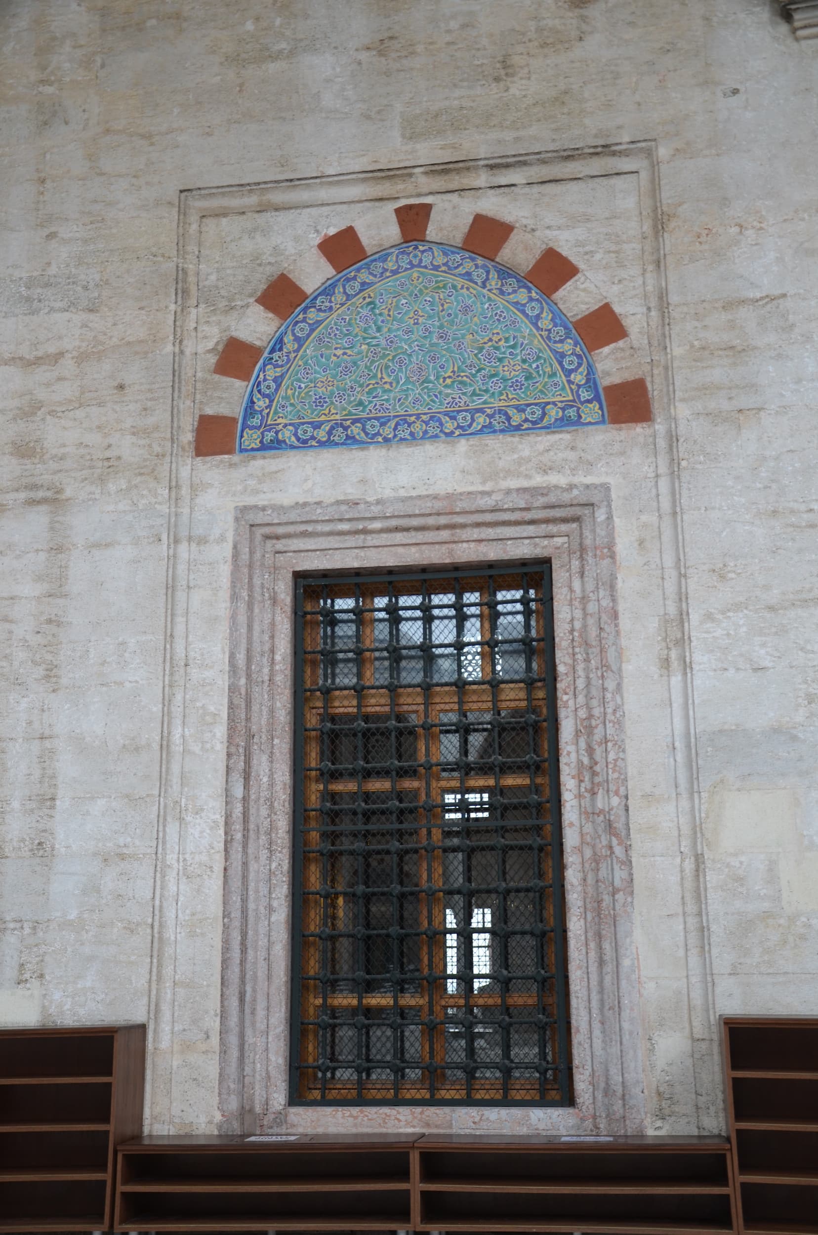 Window in the courtyard