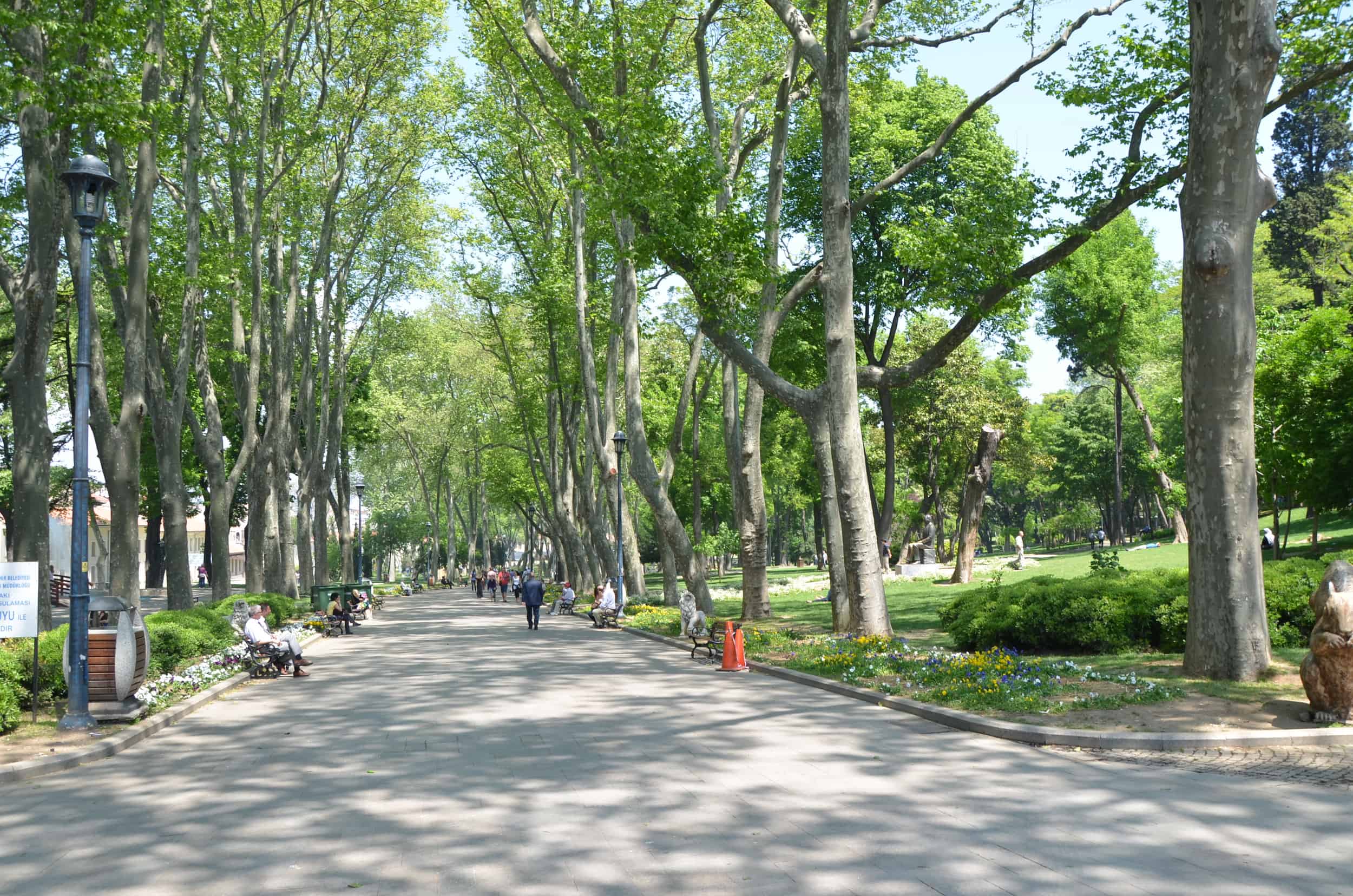 Gülhane Park in Istanbul, Turkey