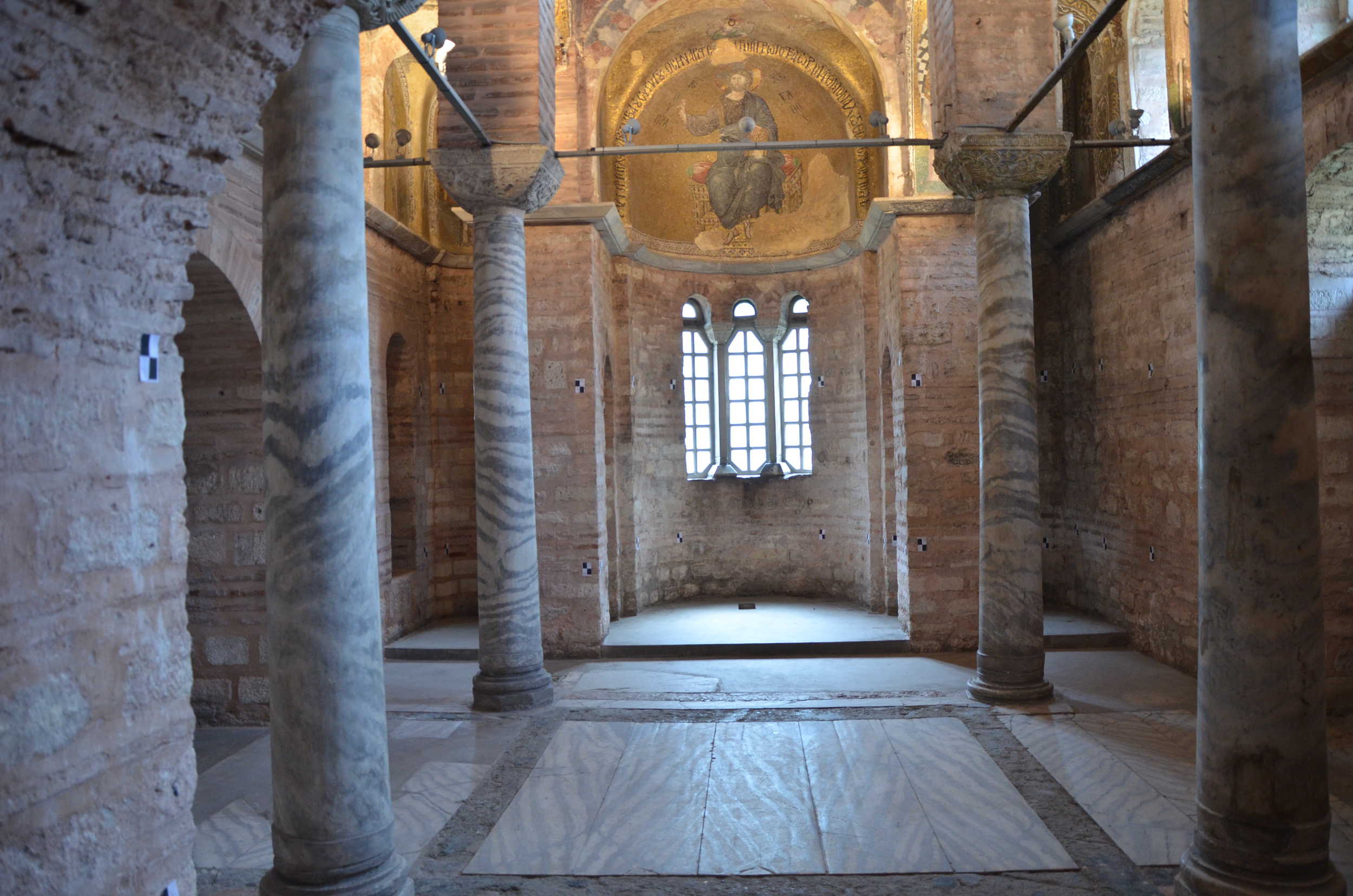 Nave at the Pammakaristos Church in Istanbul, Turkey