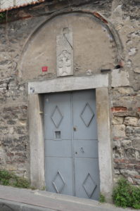 Gate to the Panagia of Belgrade Church in Belgradkapı, Istanbul, Turkey