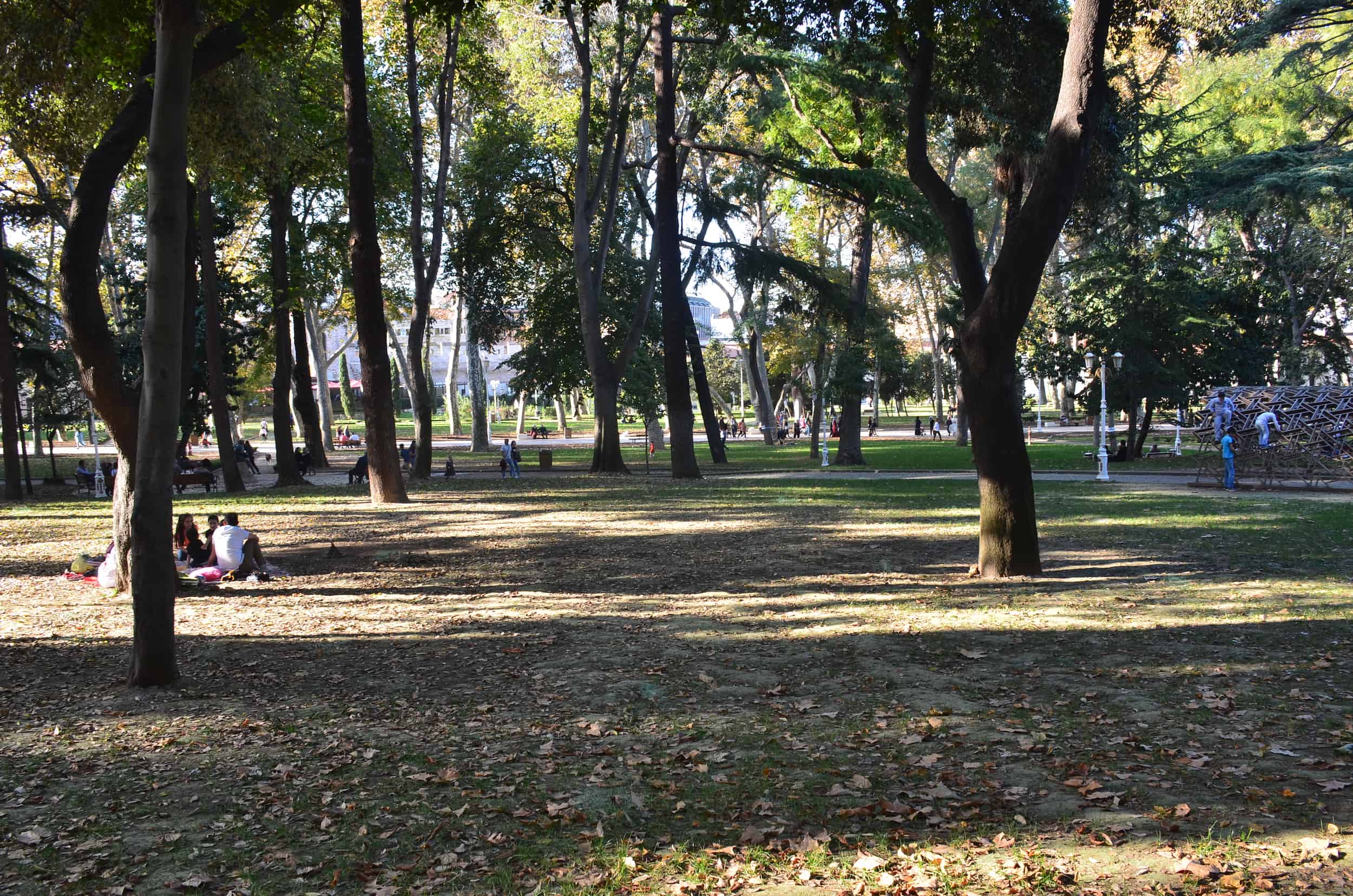 Gülhane Park in Istanbul, Turkey