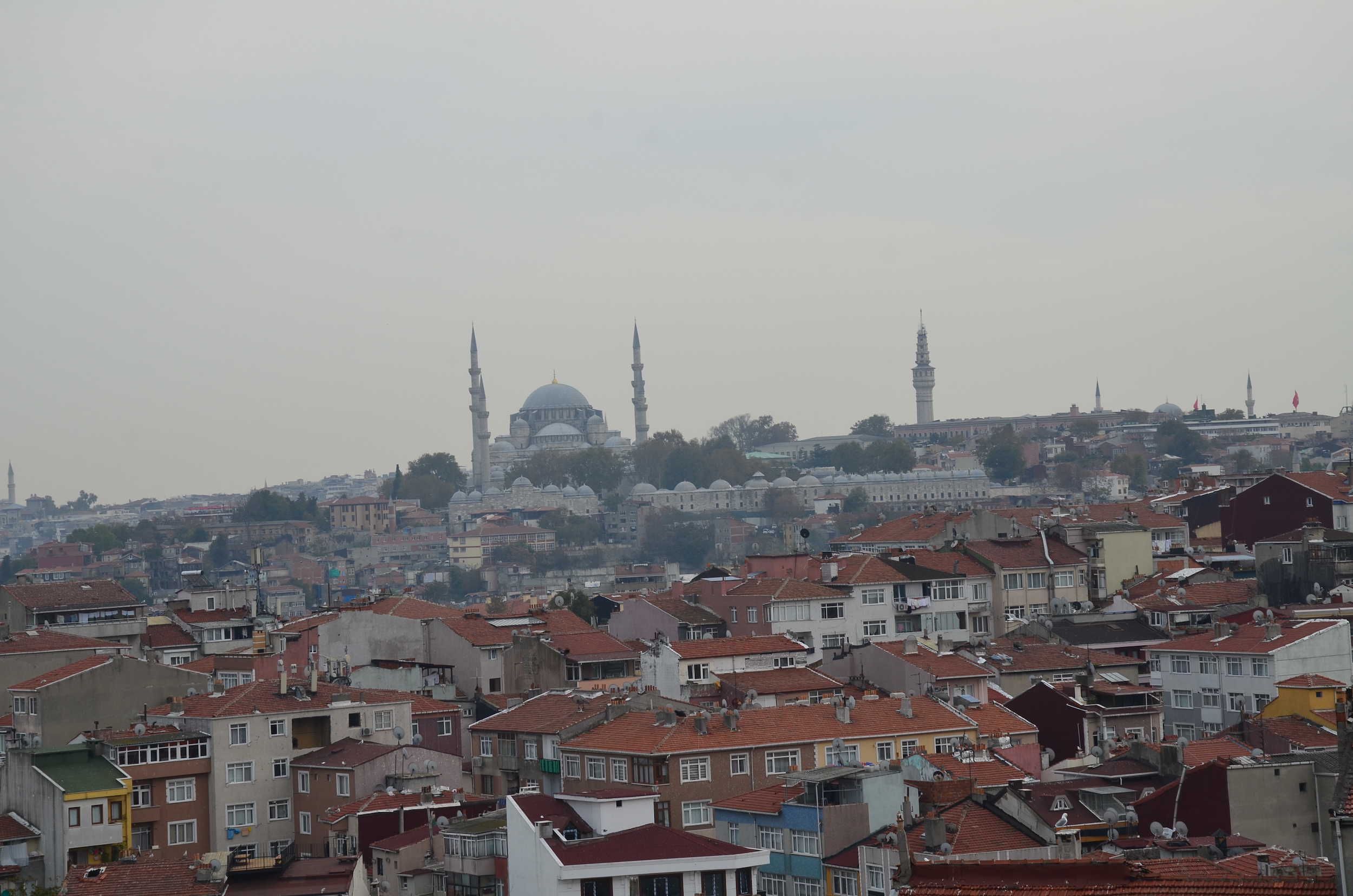 View of the Süleymaniye Mosque