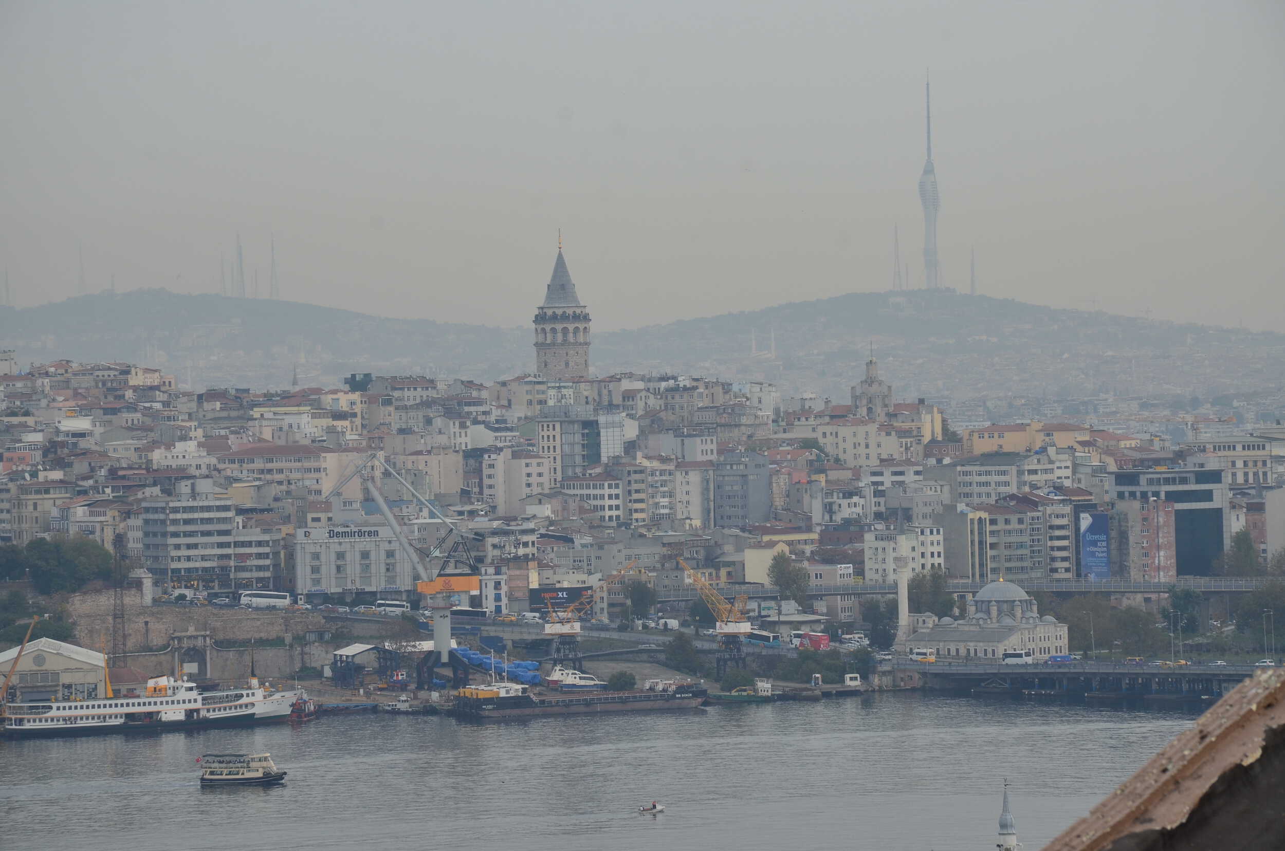 Looking towards the Galata Tower
