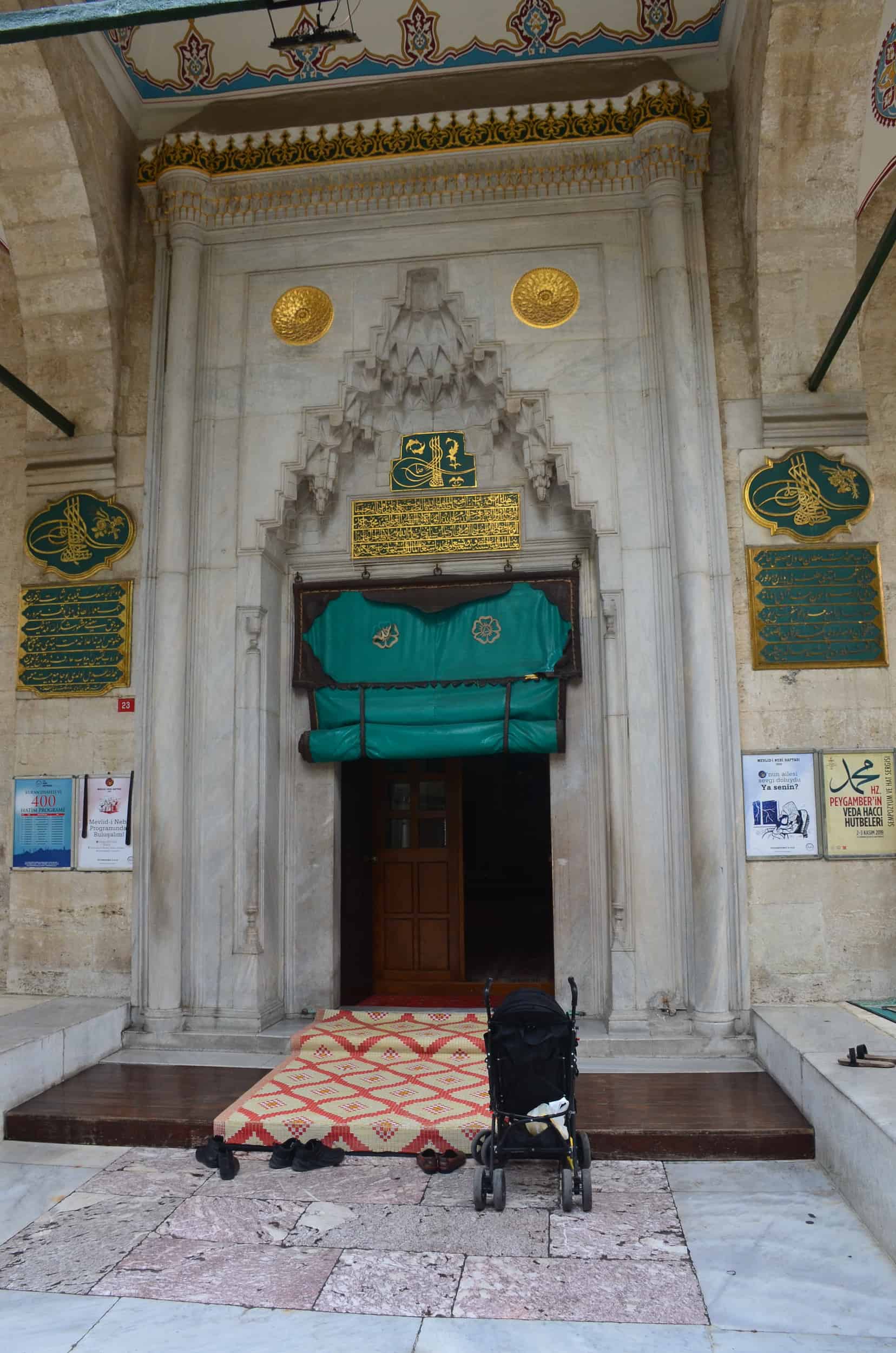 Entrance to the Nişancı Mehmed Pasha Mosque