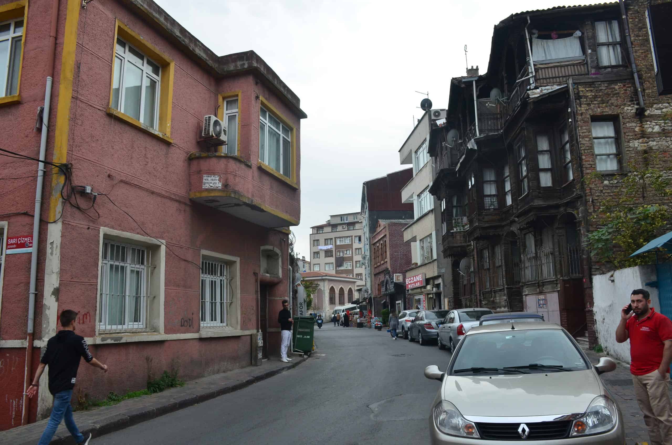 Salma Tomruk Avenue in Edirnekapı, Istanbul, Turkey